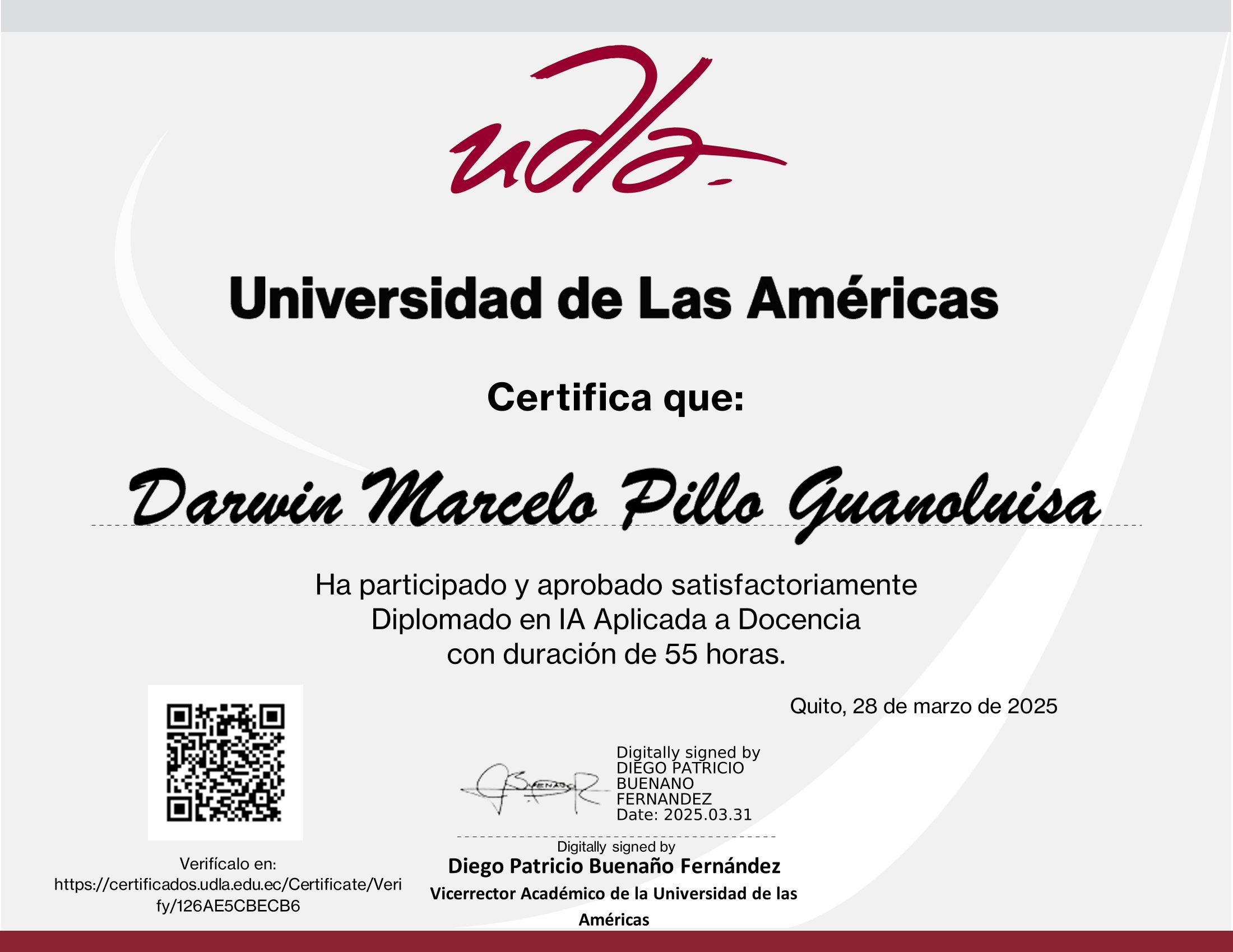 Certificado