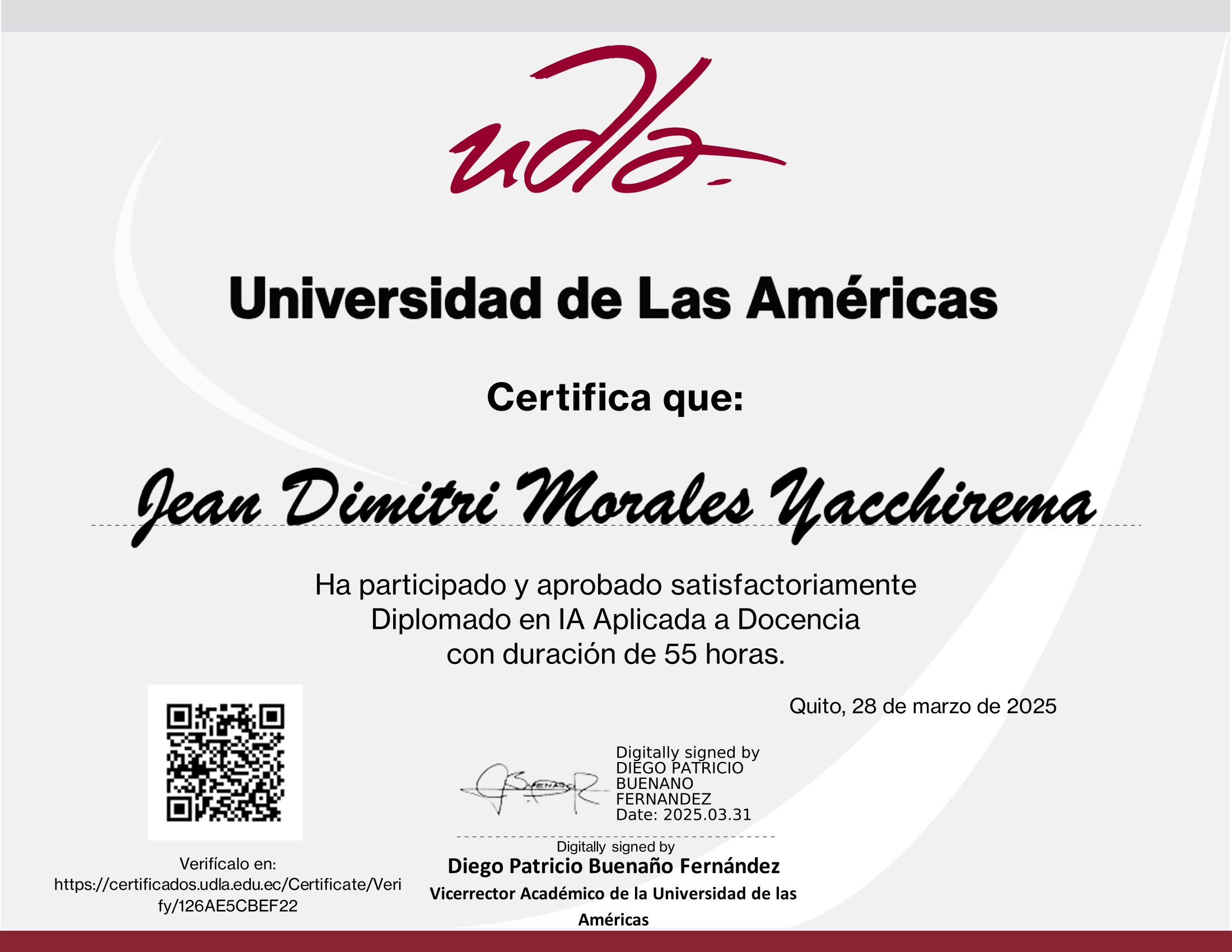Certificado