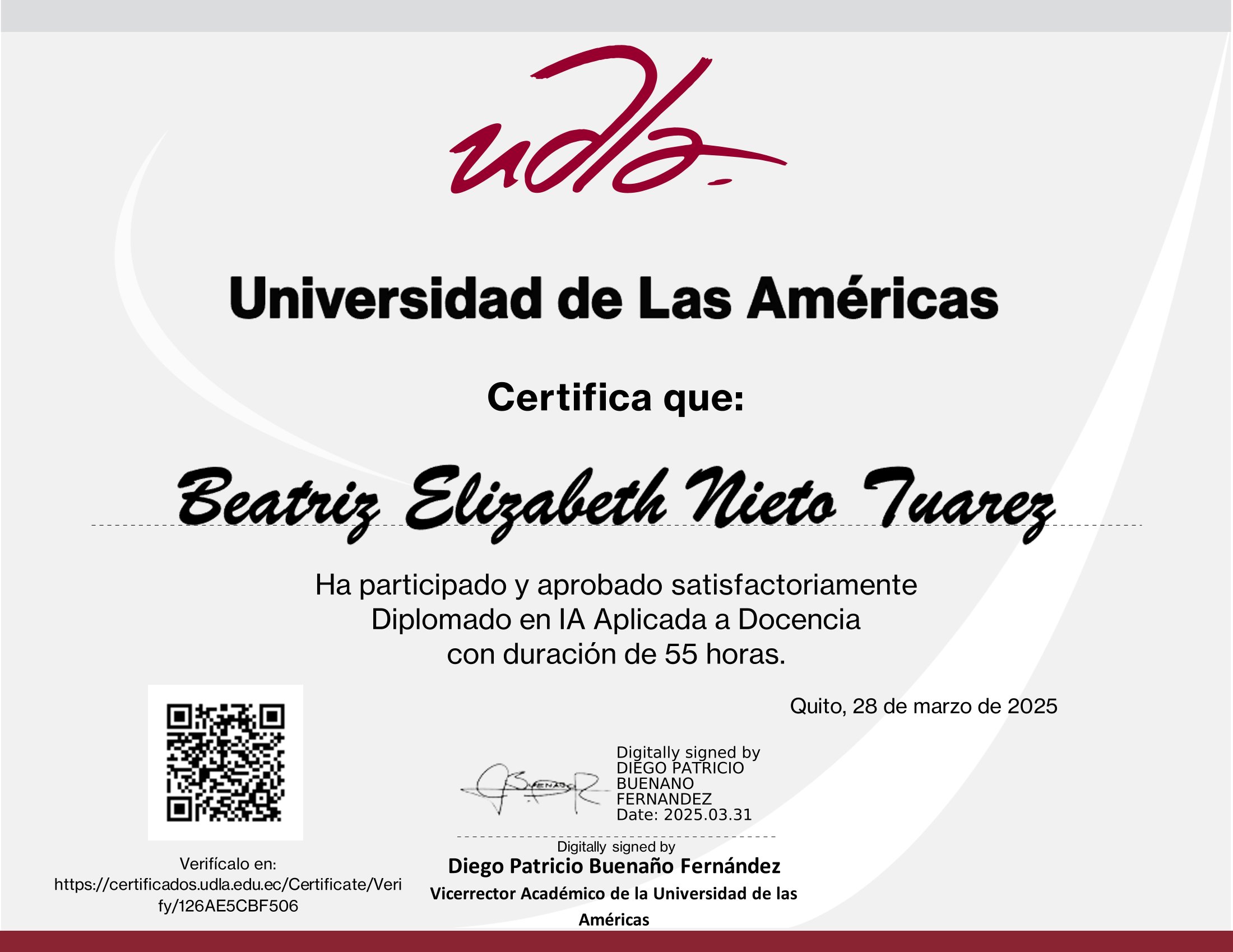 Certificado