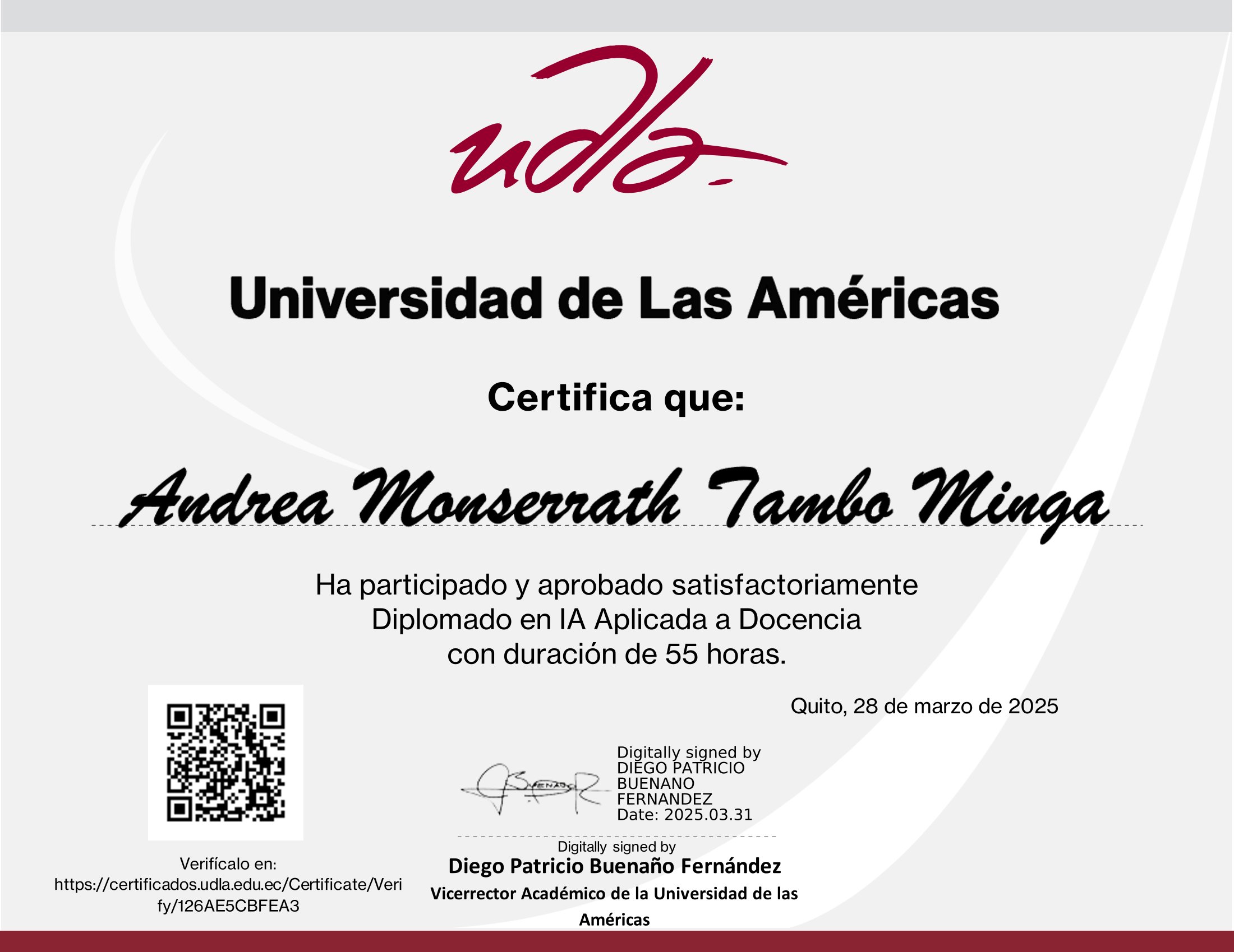 Certificado