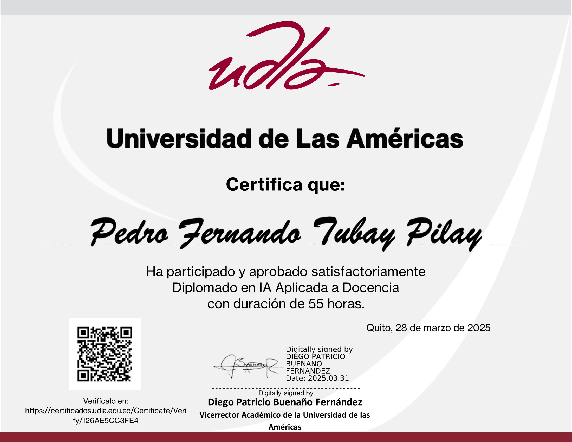 Certificado
