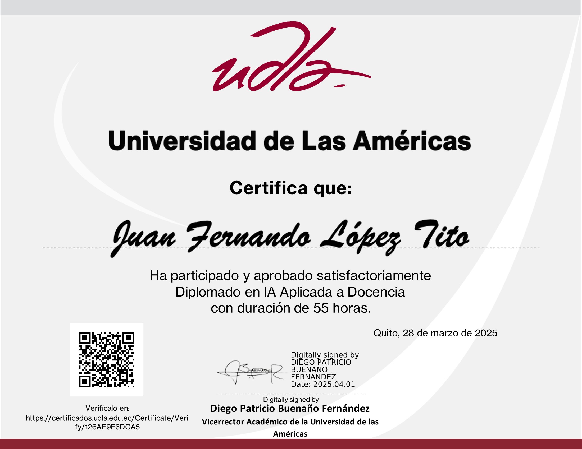 Certificado