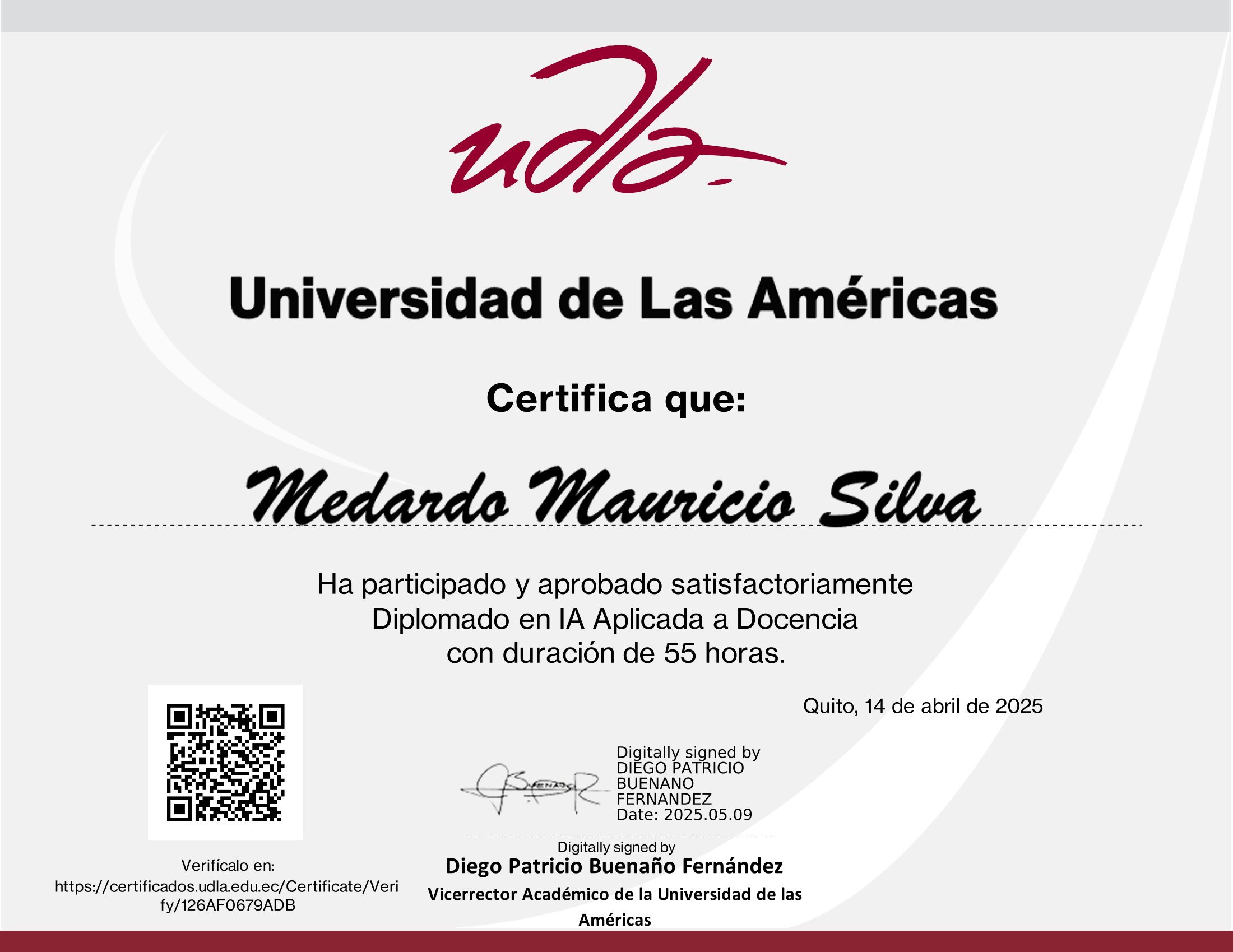 Certificado