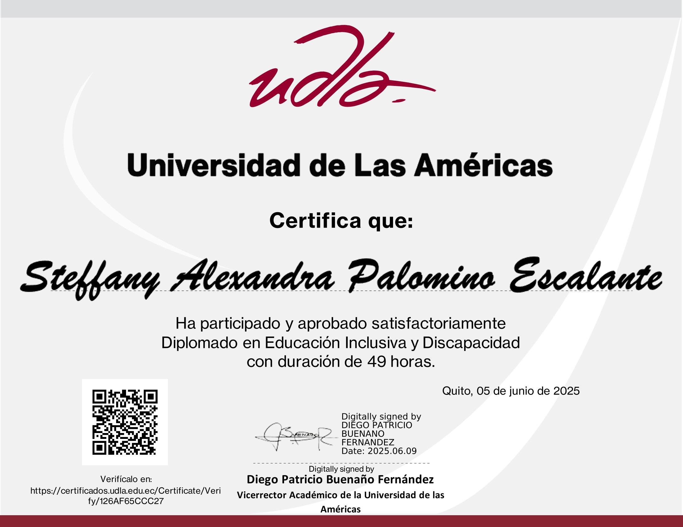 Certificado