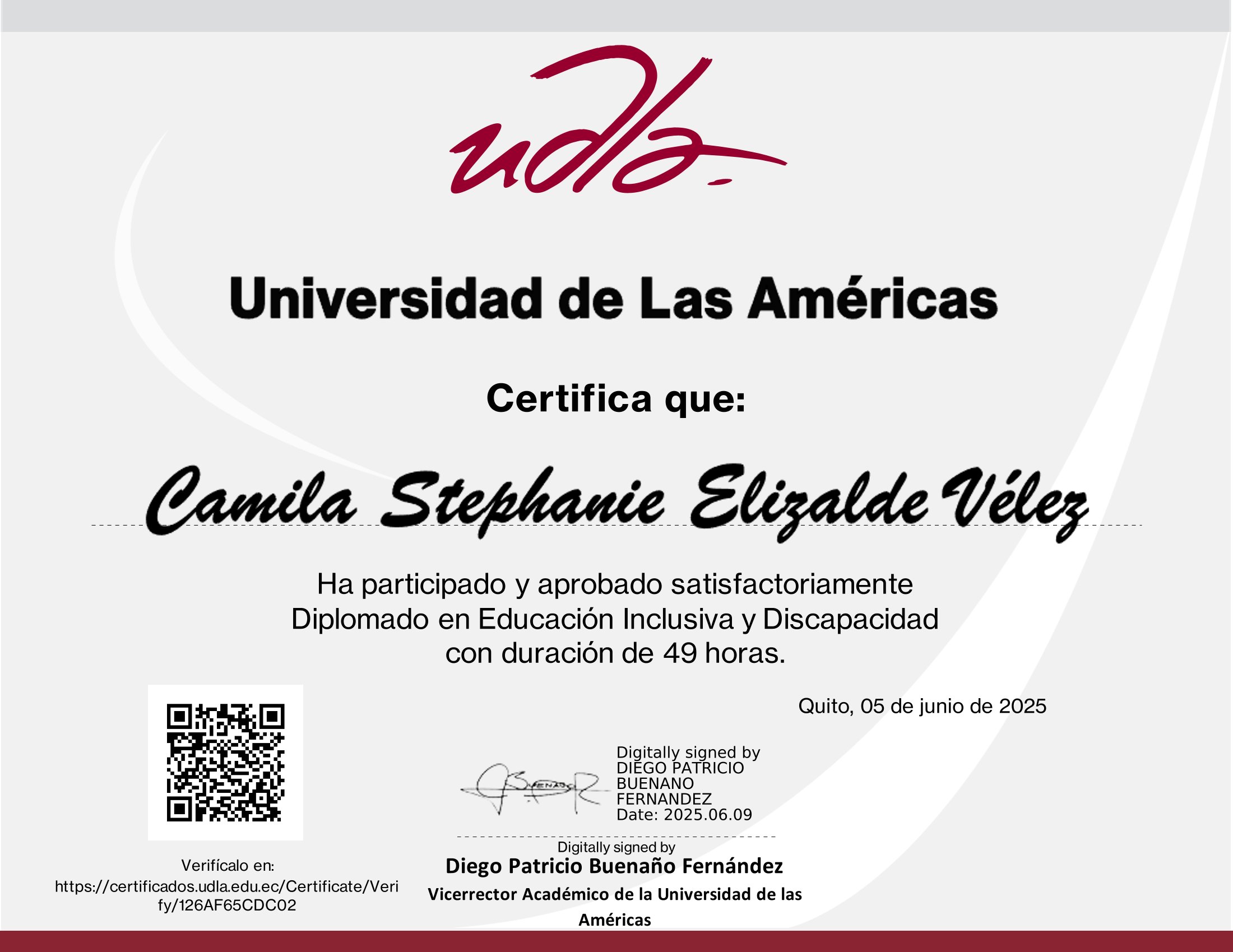 Certificado