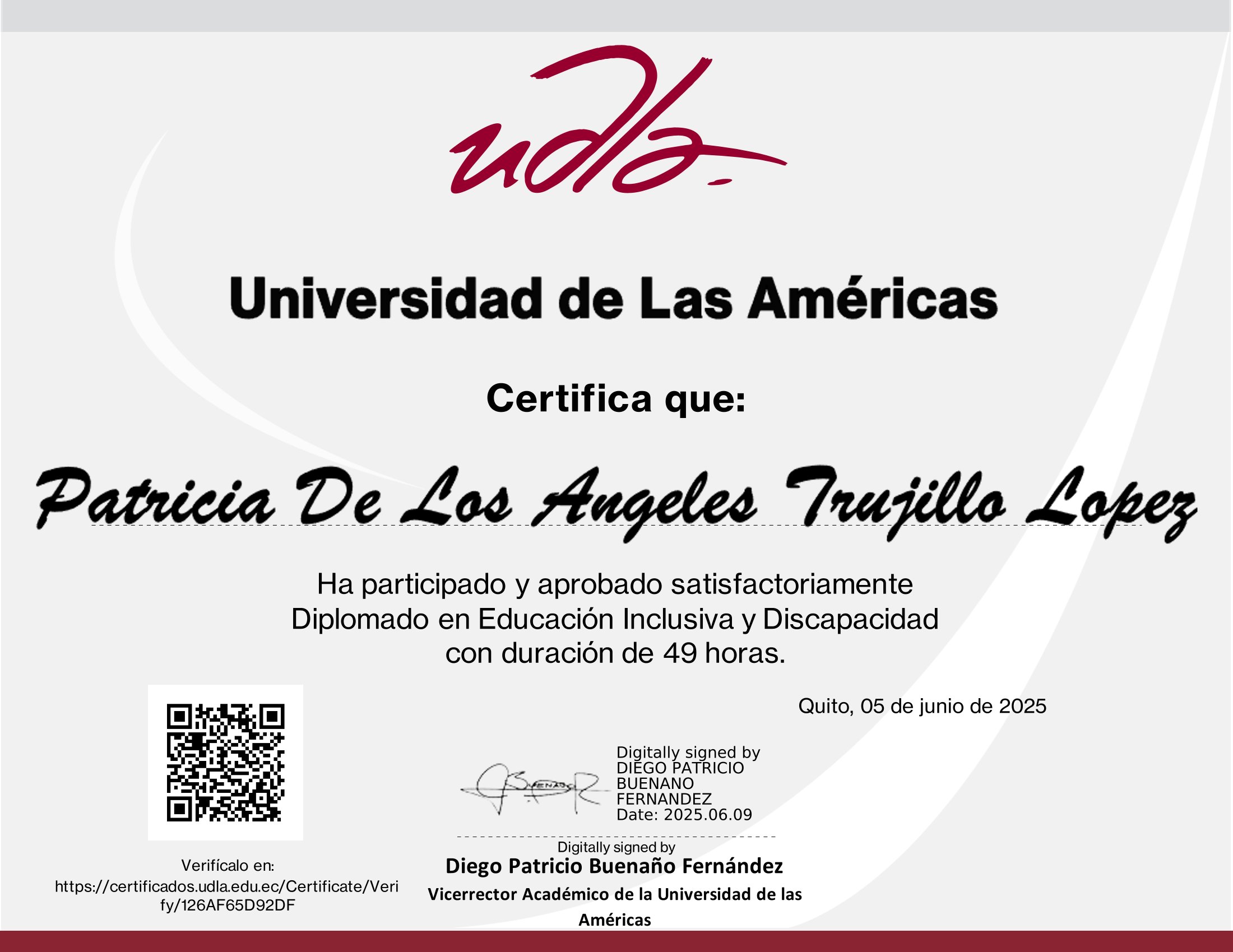 Certificado