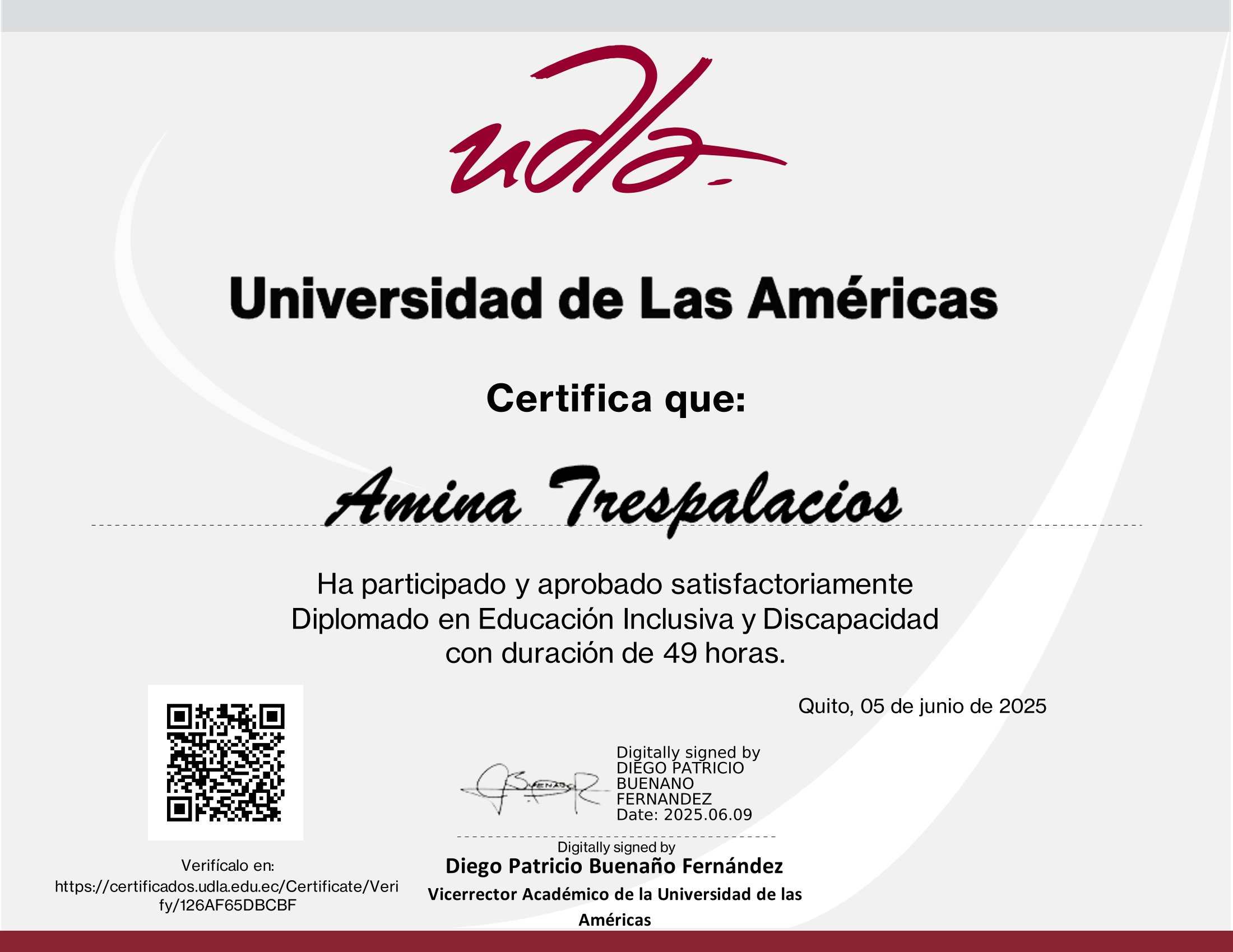 Certificado