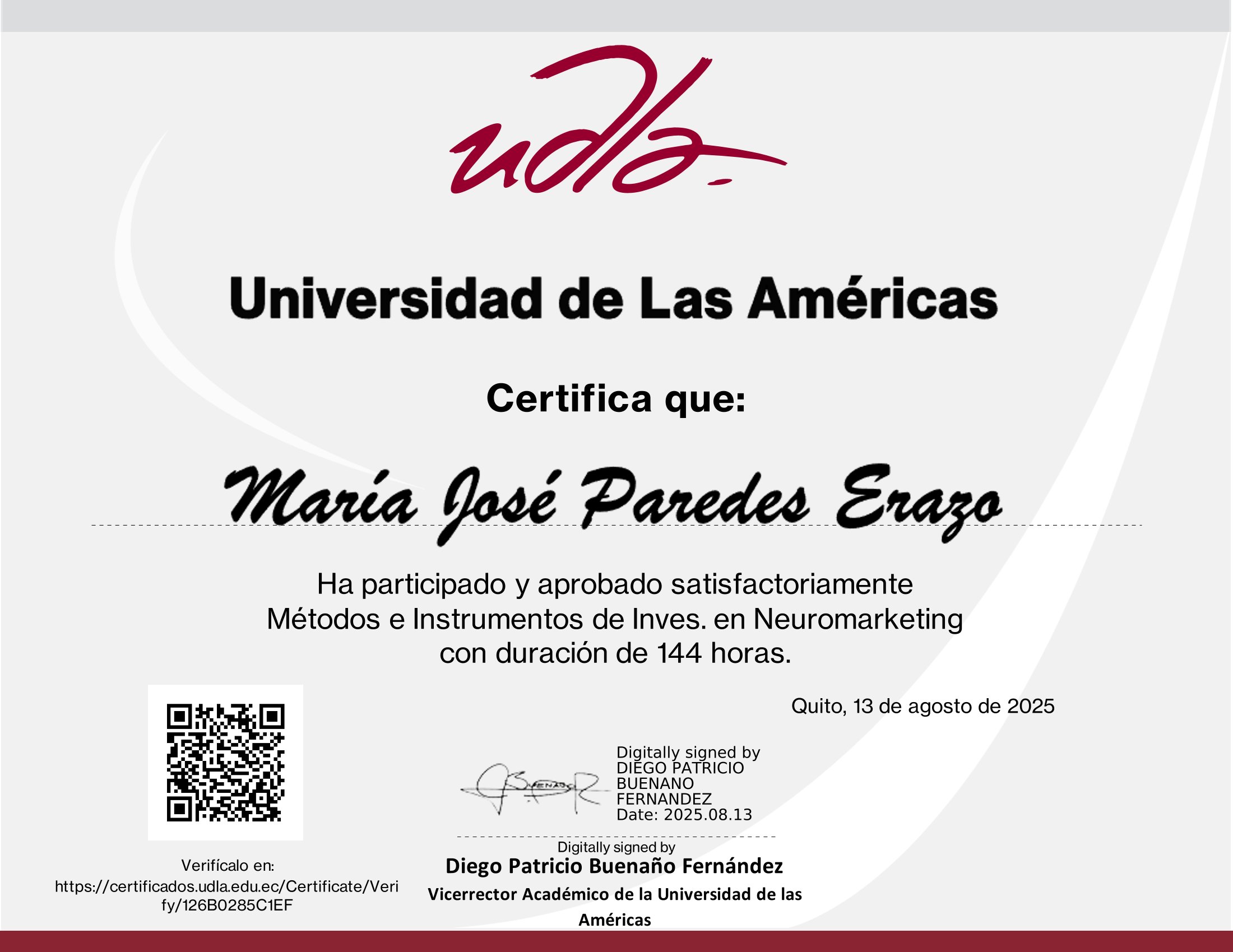 Certificado