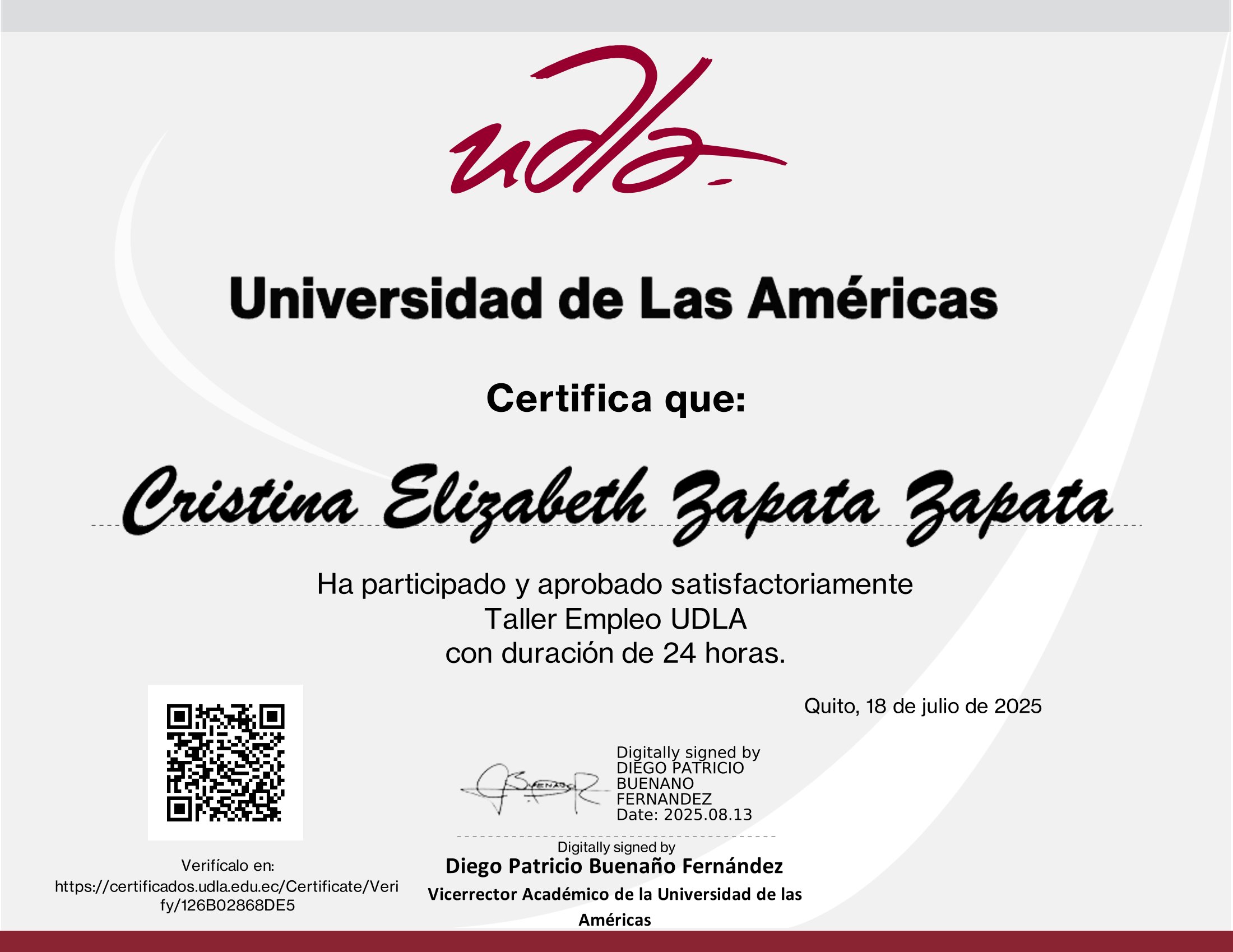 Certificado