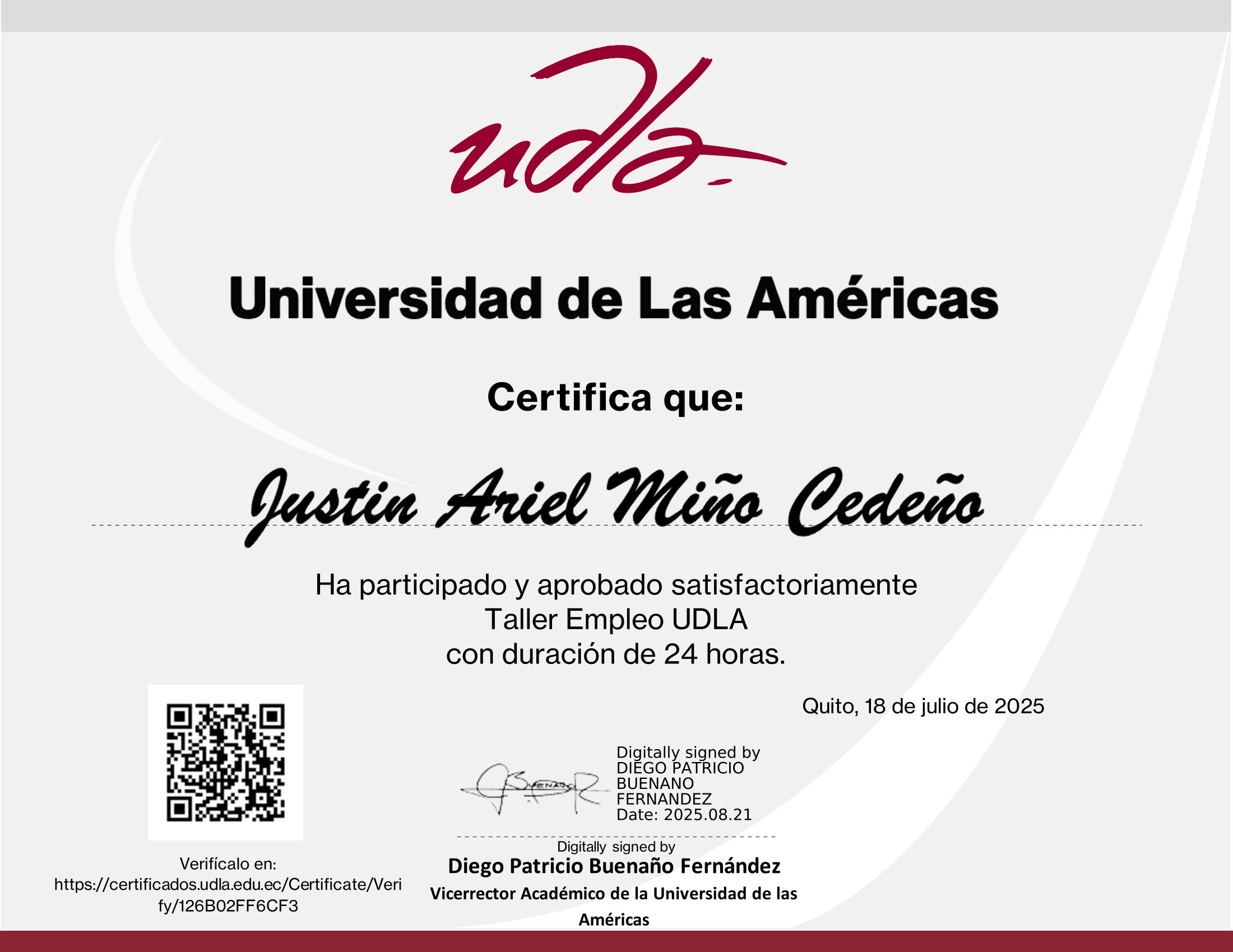 Certificado