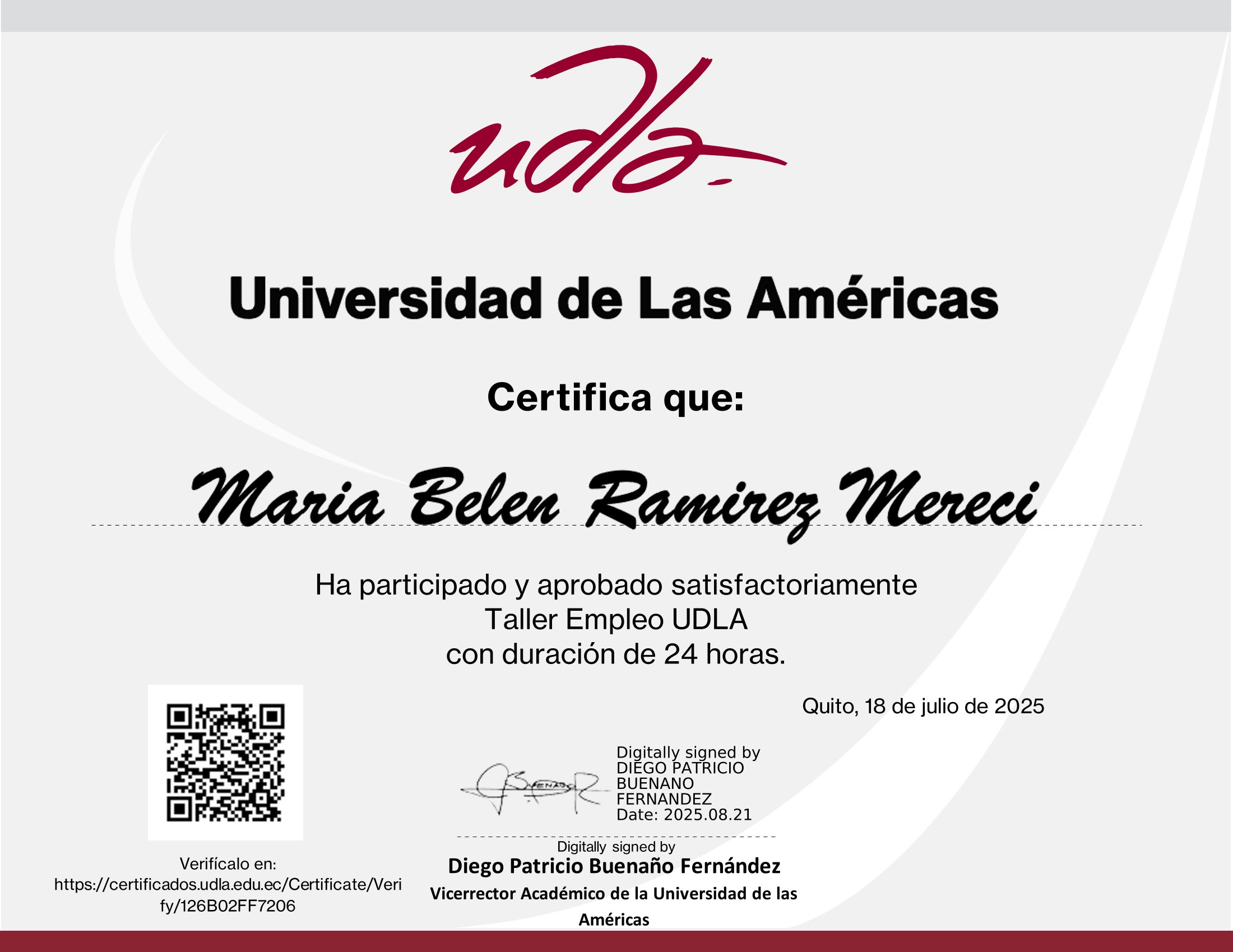Certificado