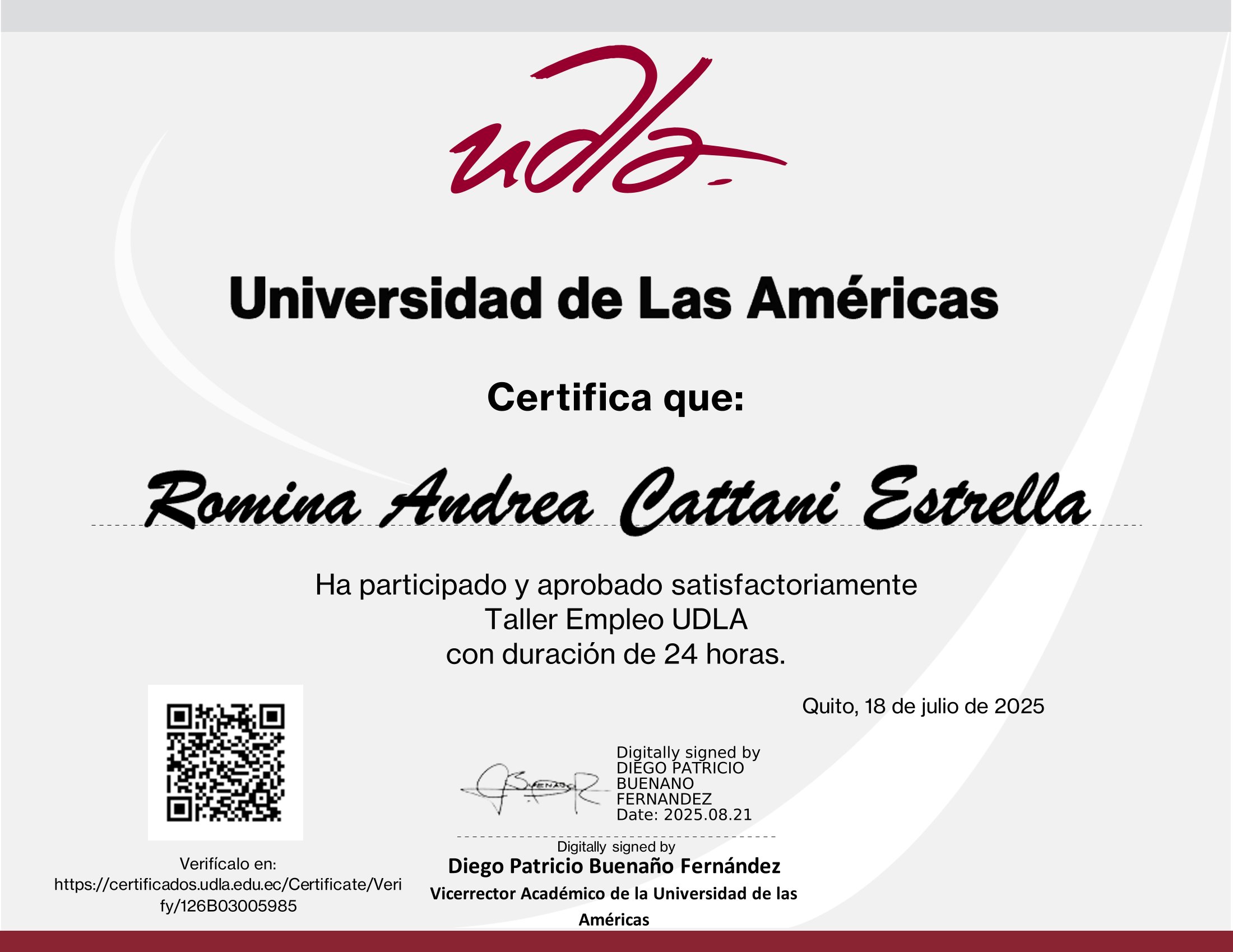 Certificado