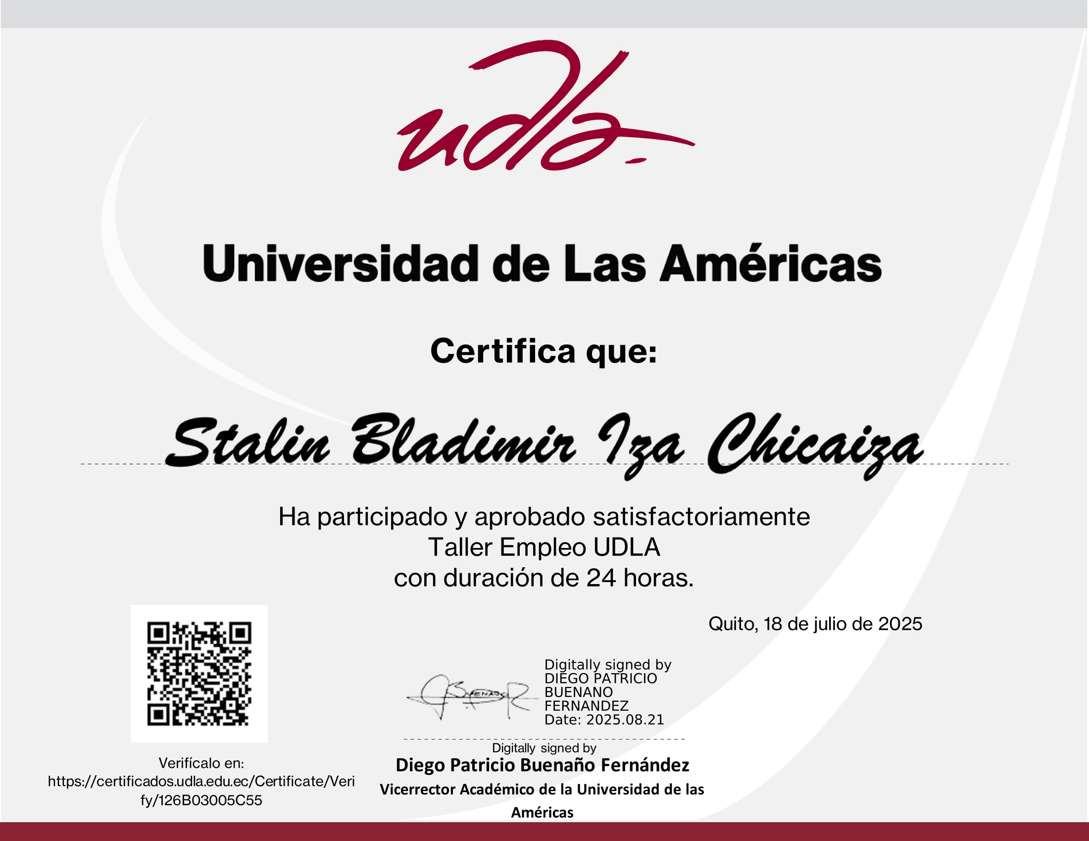 Certificado