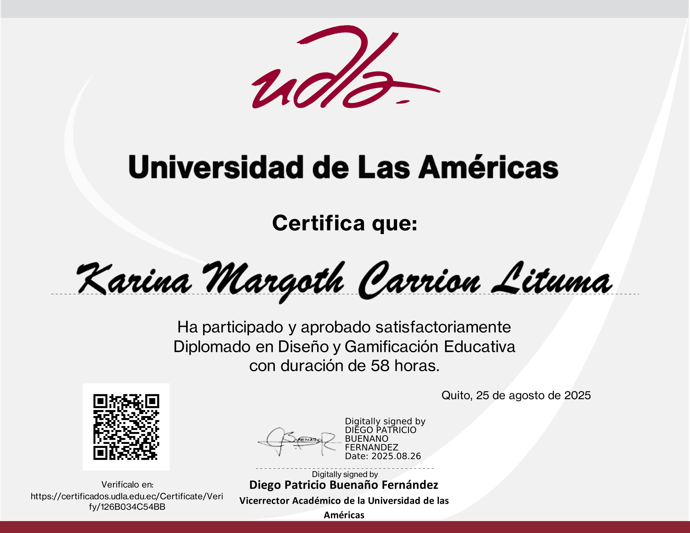 Certificado