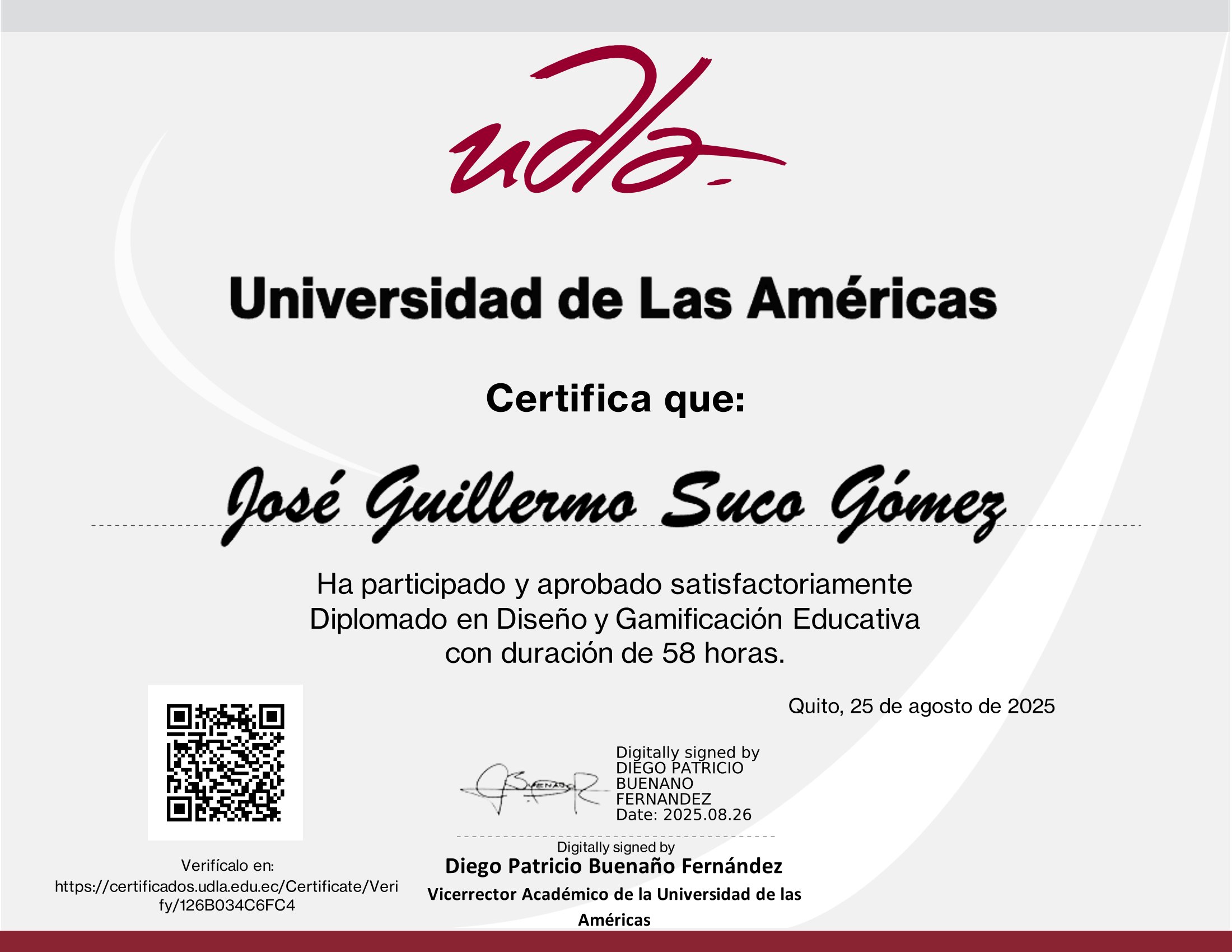 Certificado