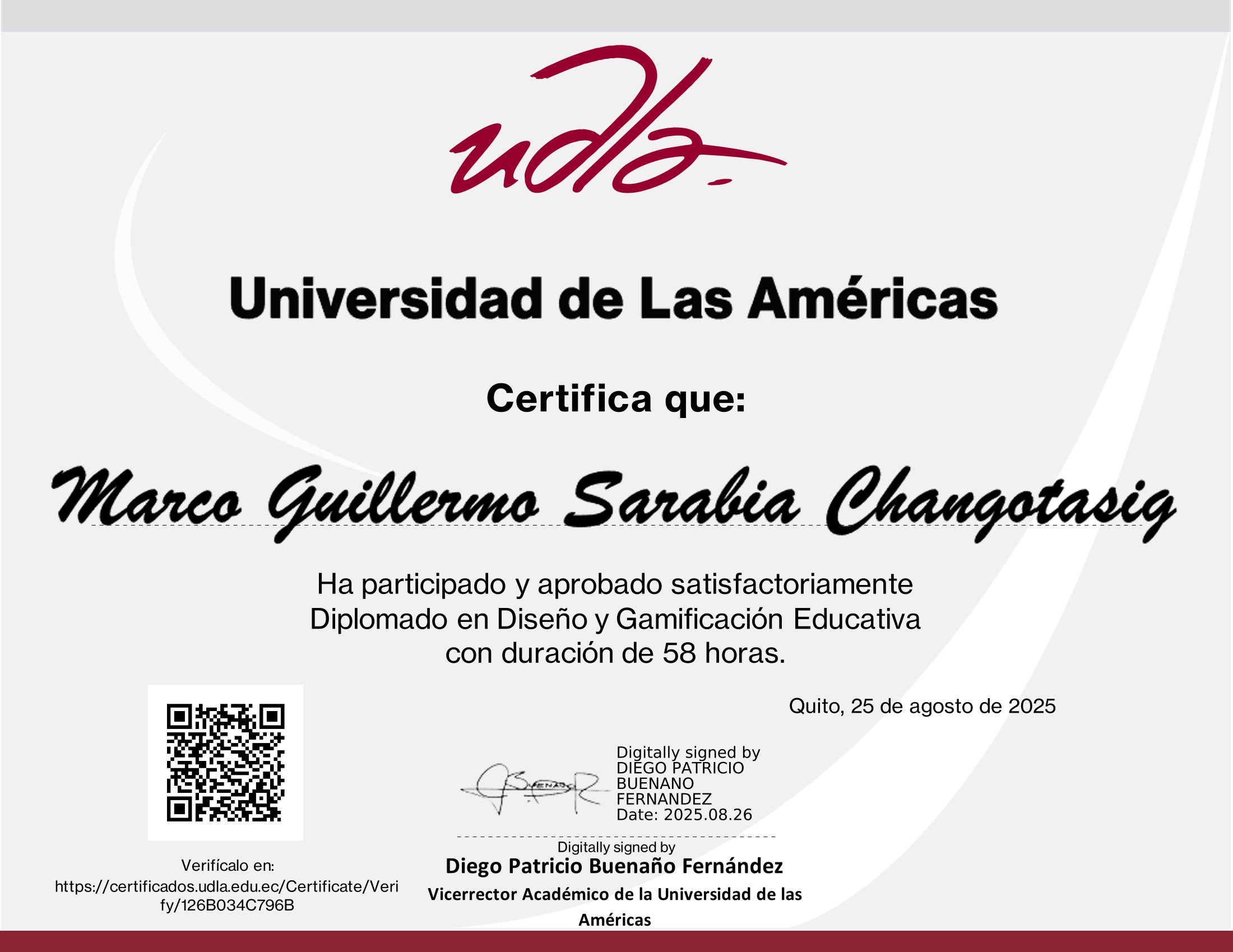 Certificado