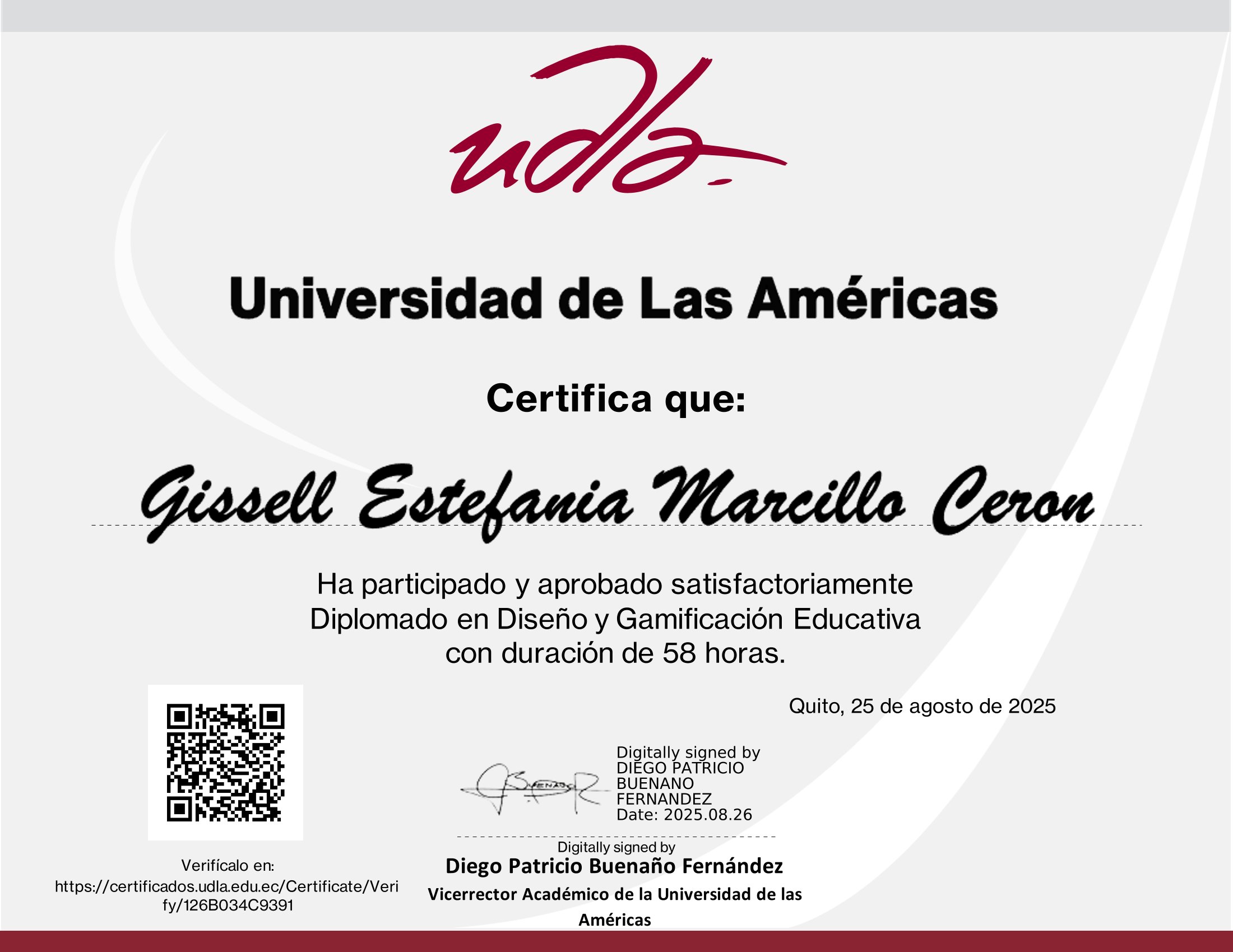 Certificado
