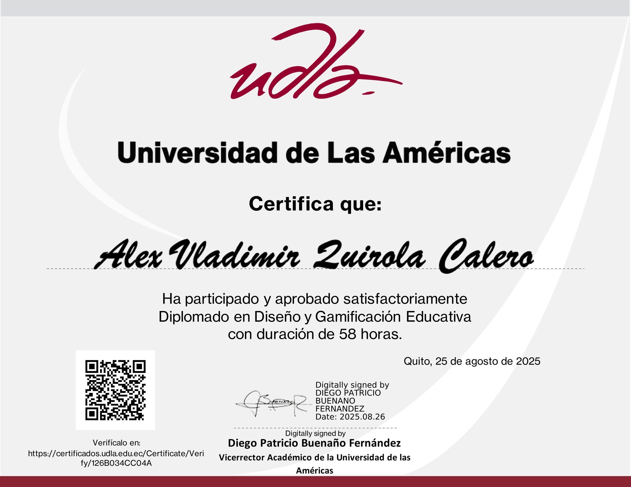 Certificado