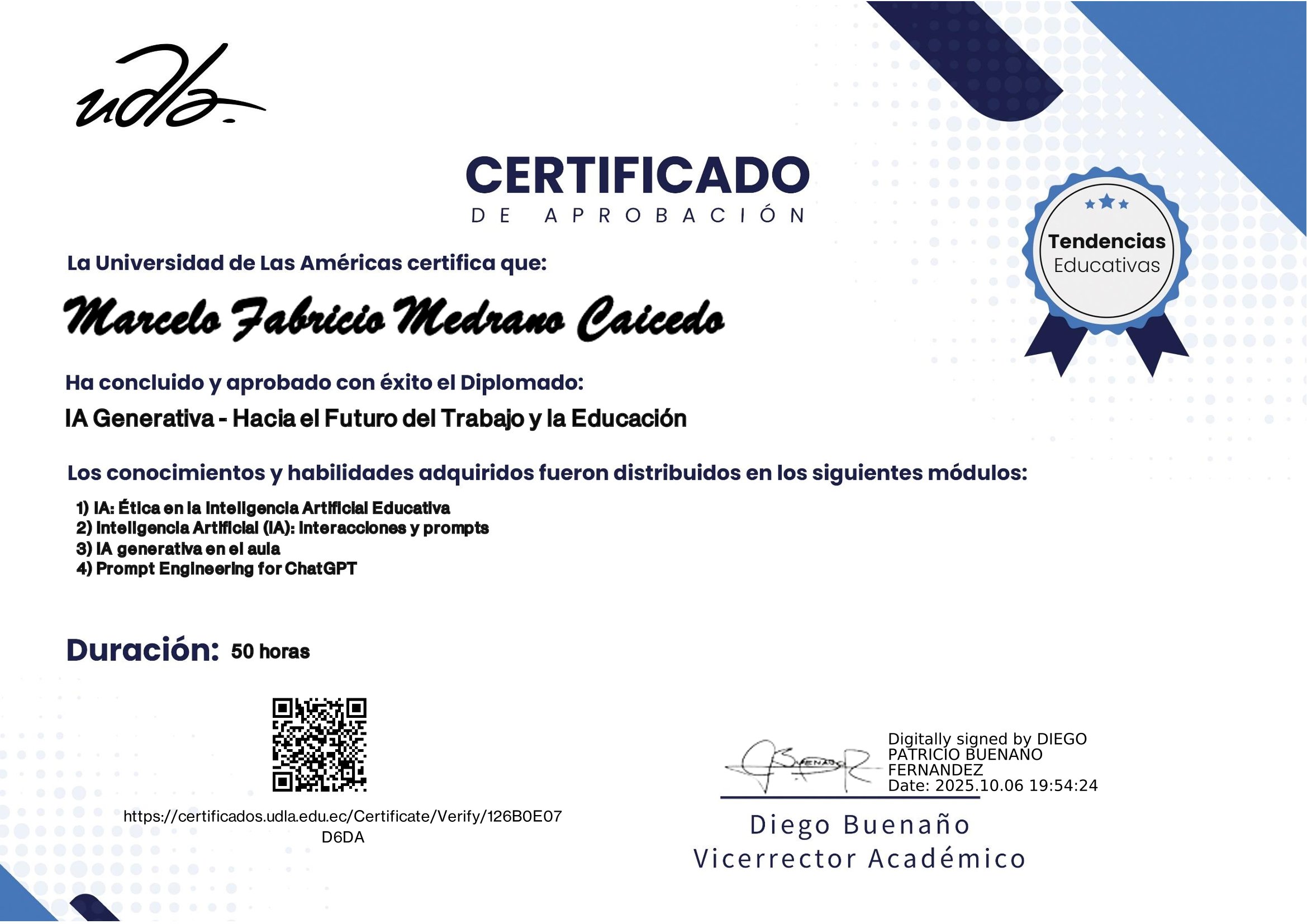 Certificado