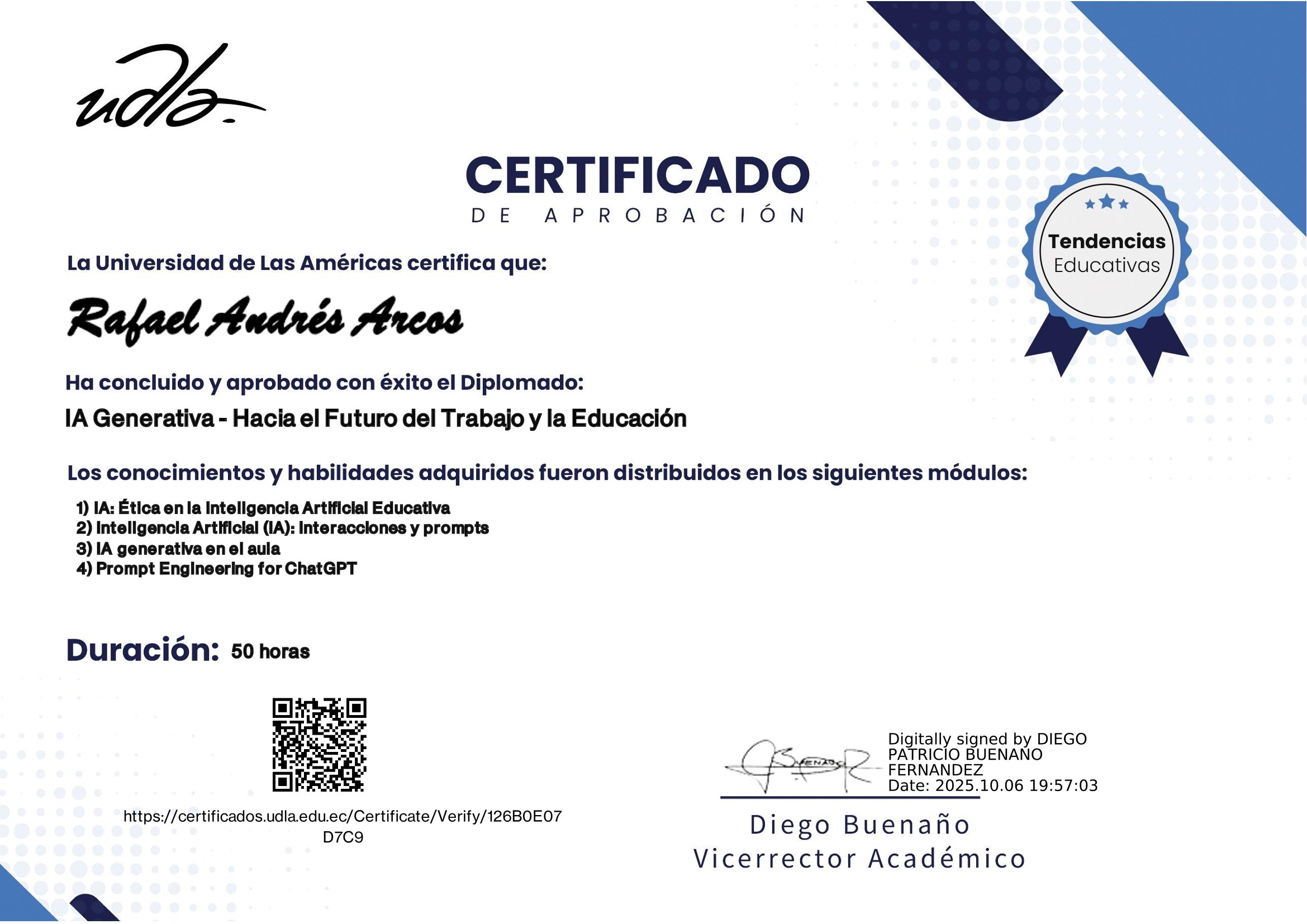Certificado