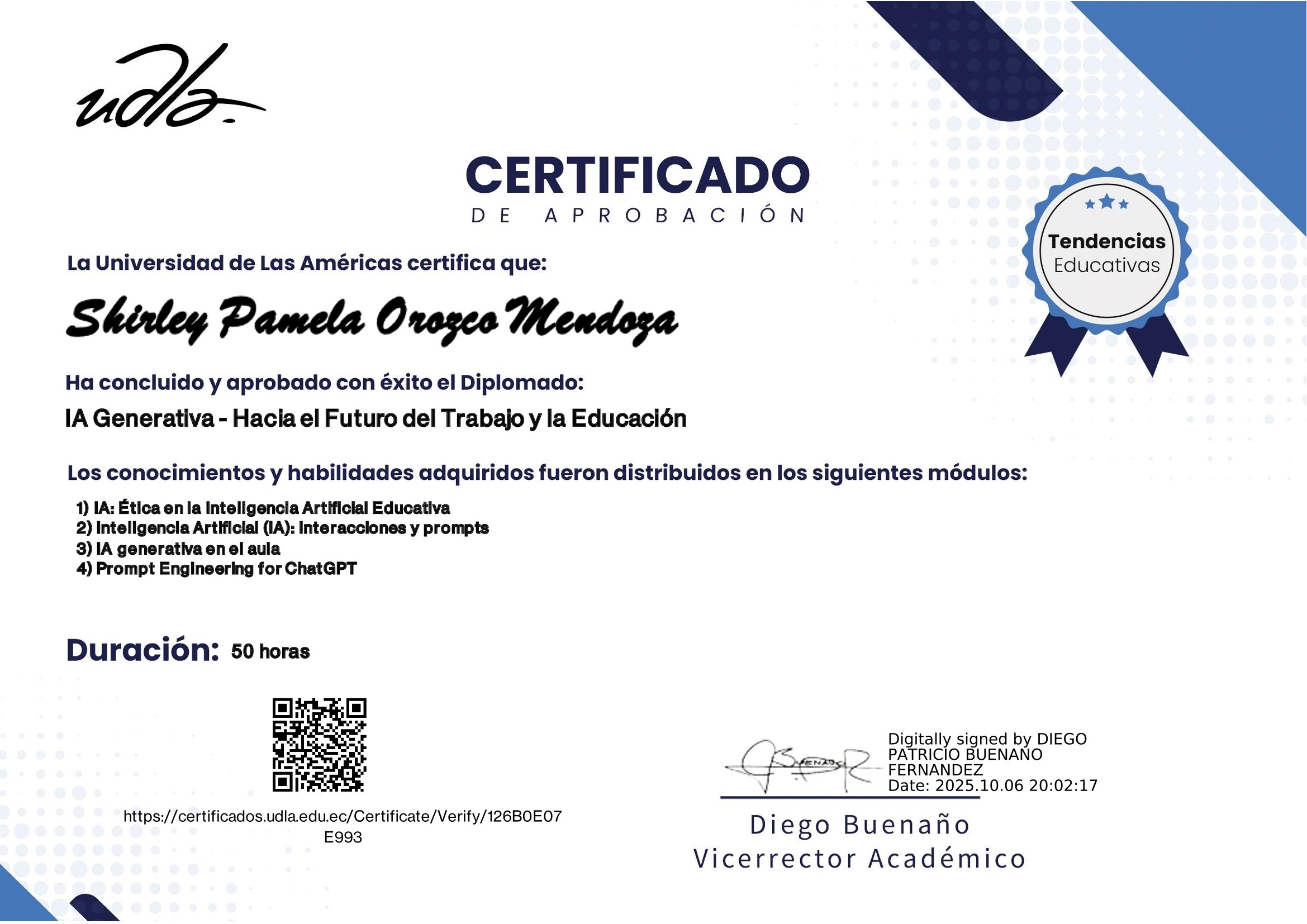 Certificado