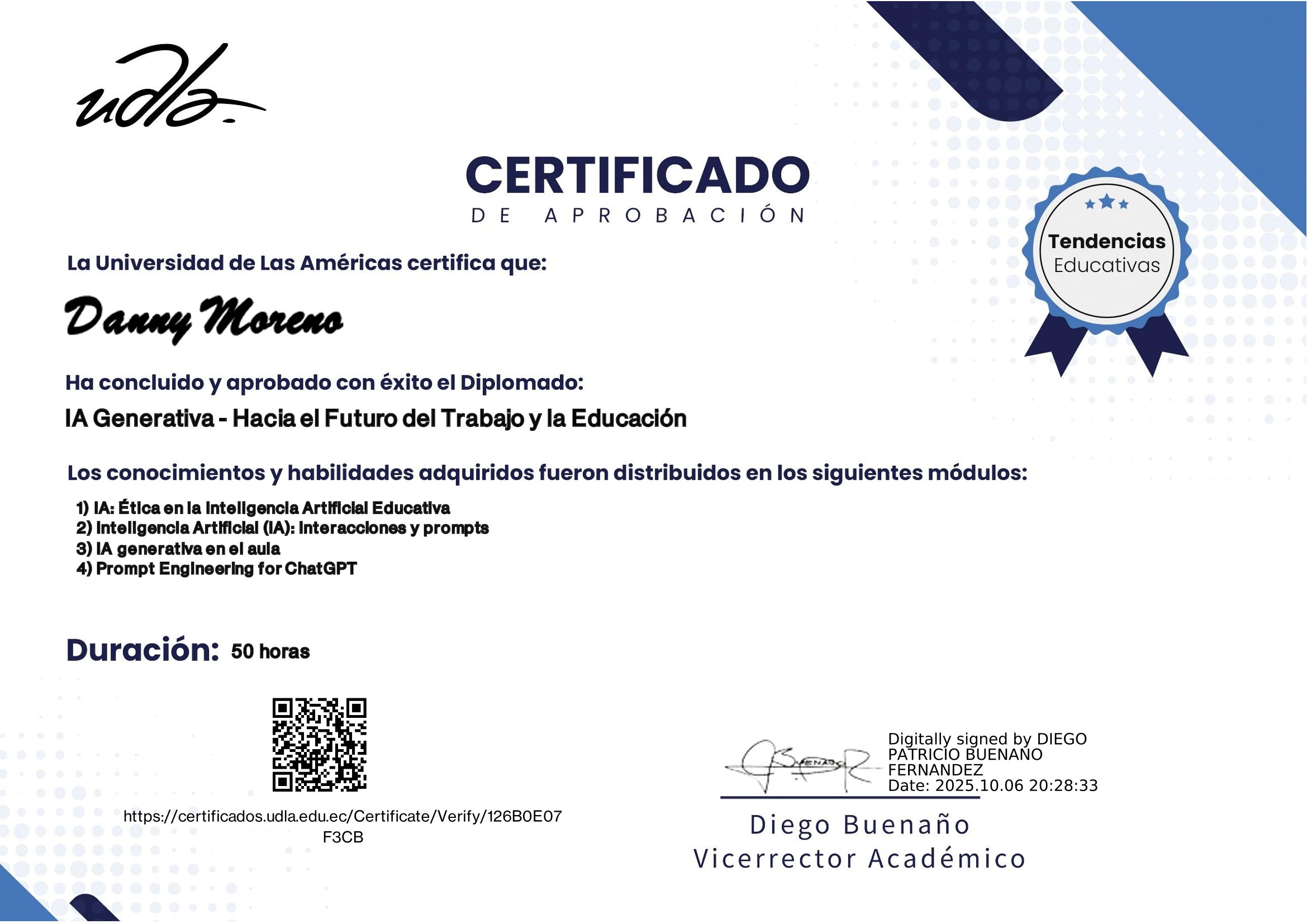 Certificado