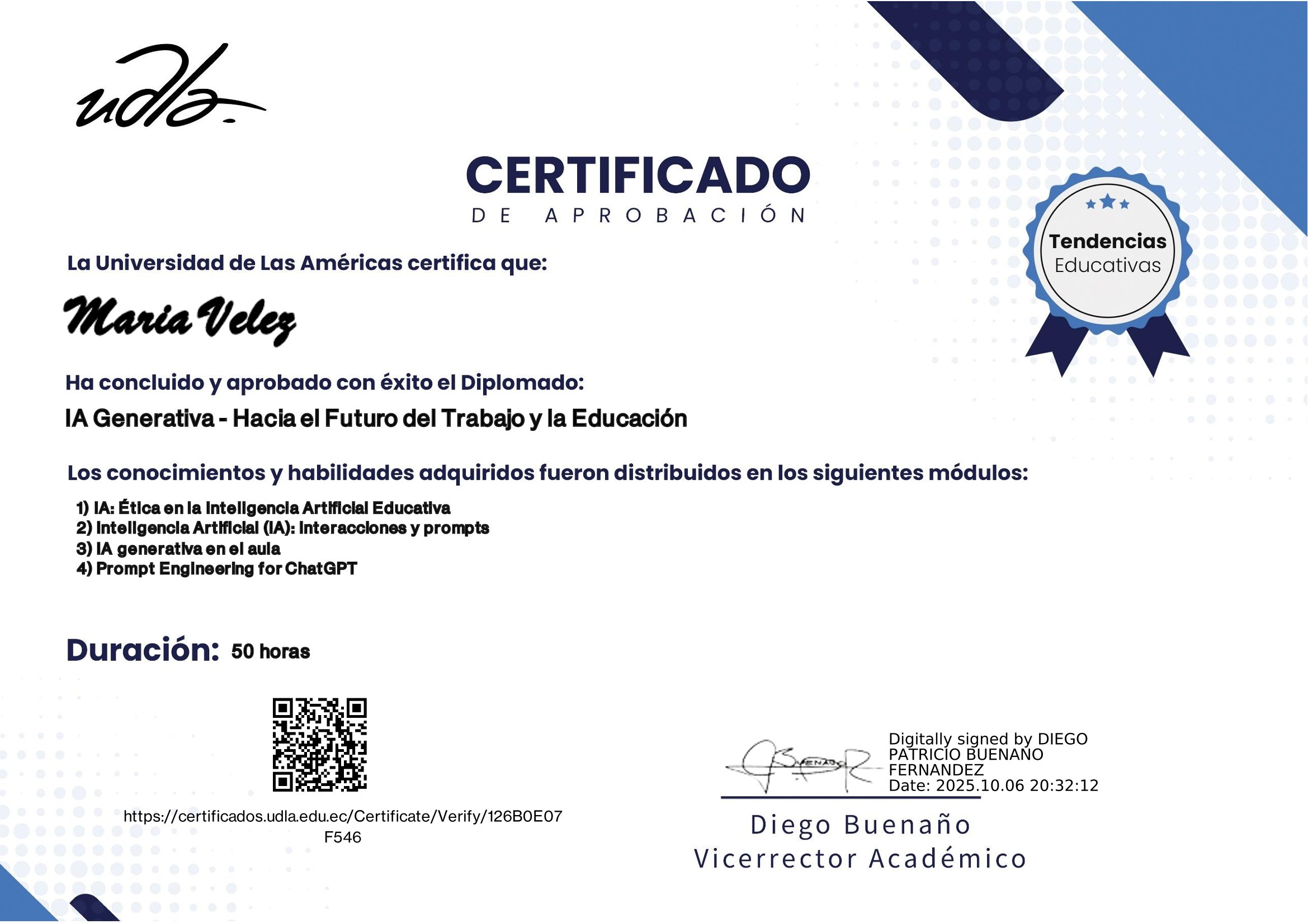 Certificado