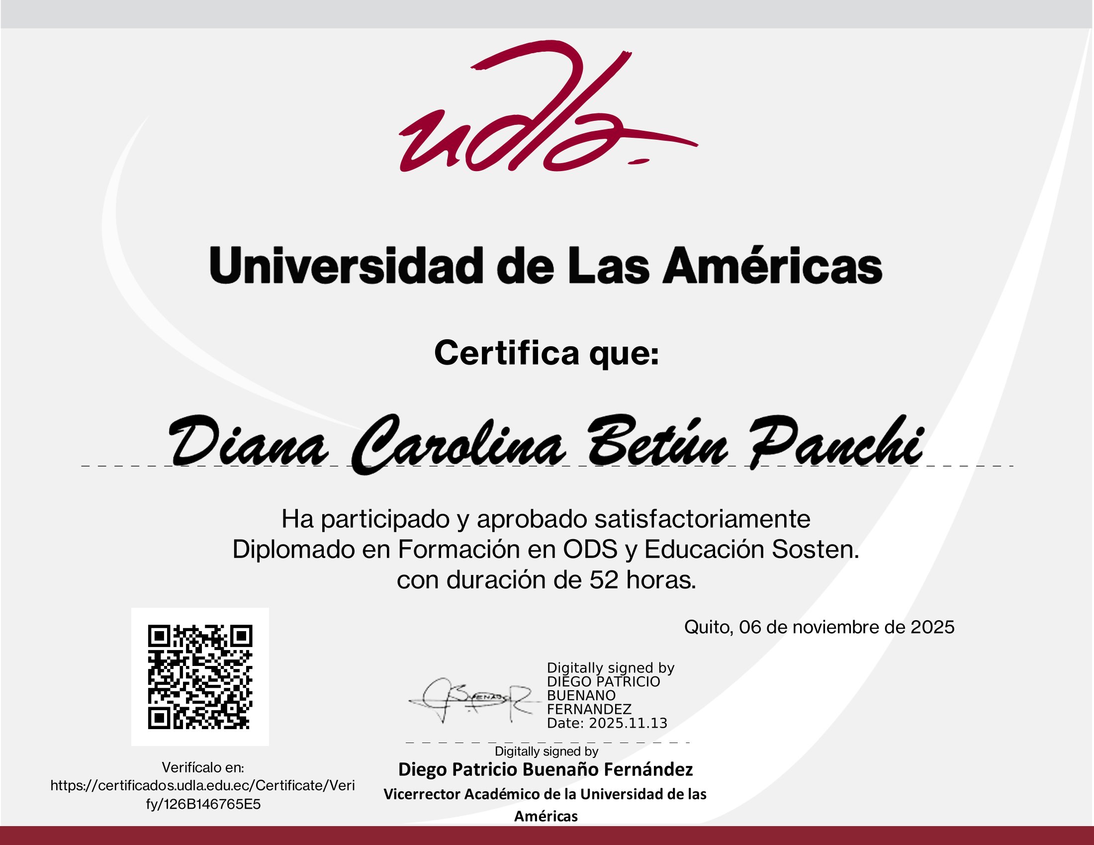 Certificado