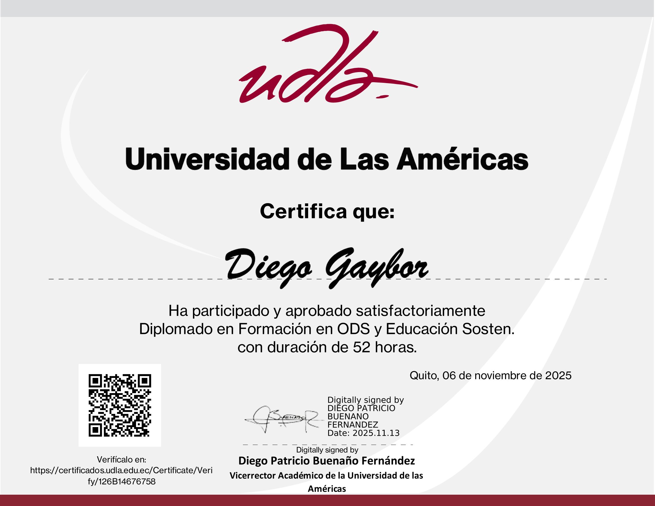 Certificado
