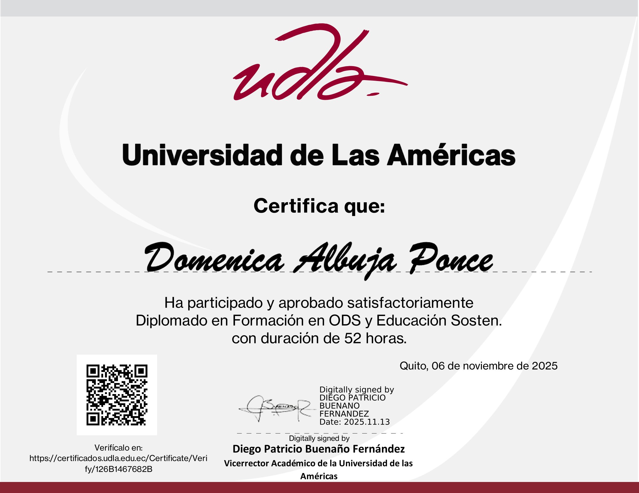 Certificado