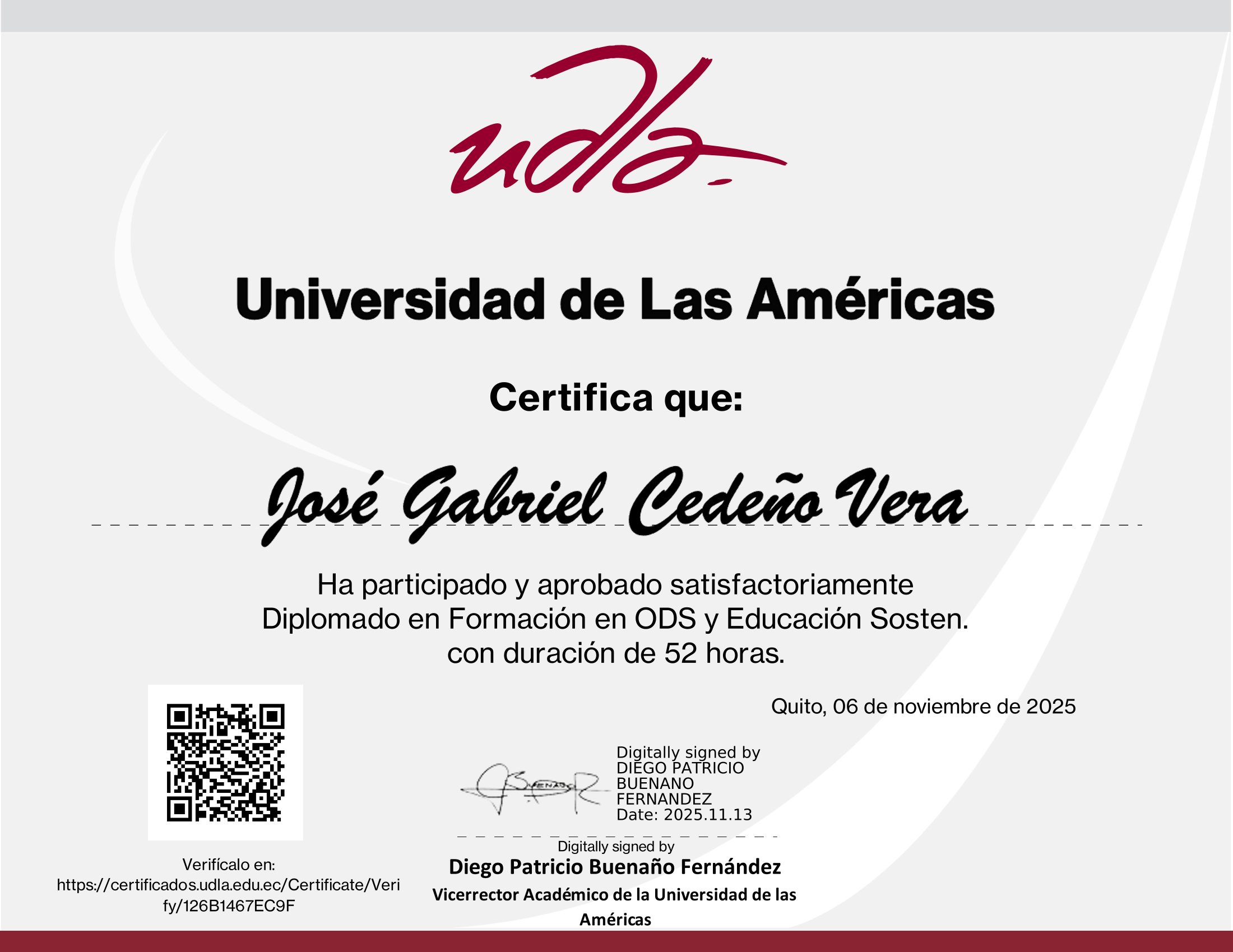 Certificado