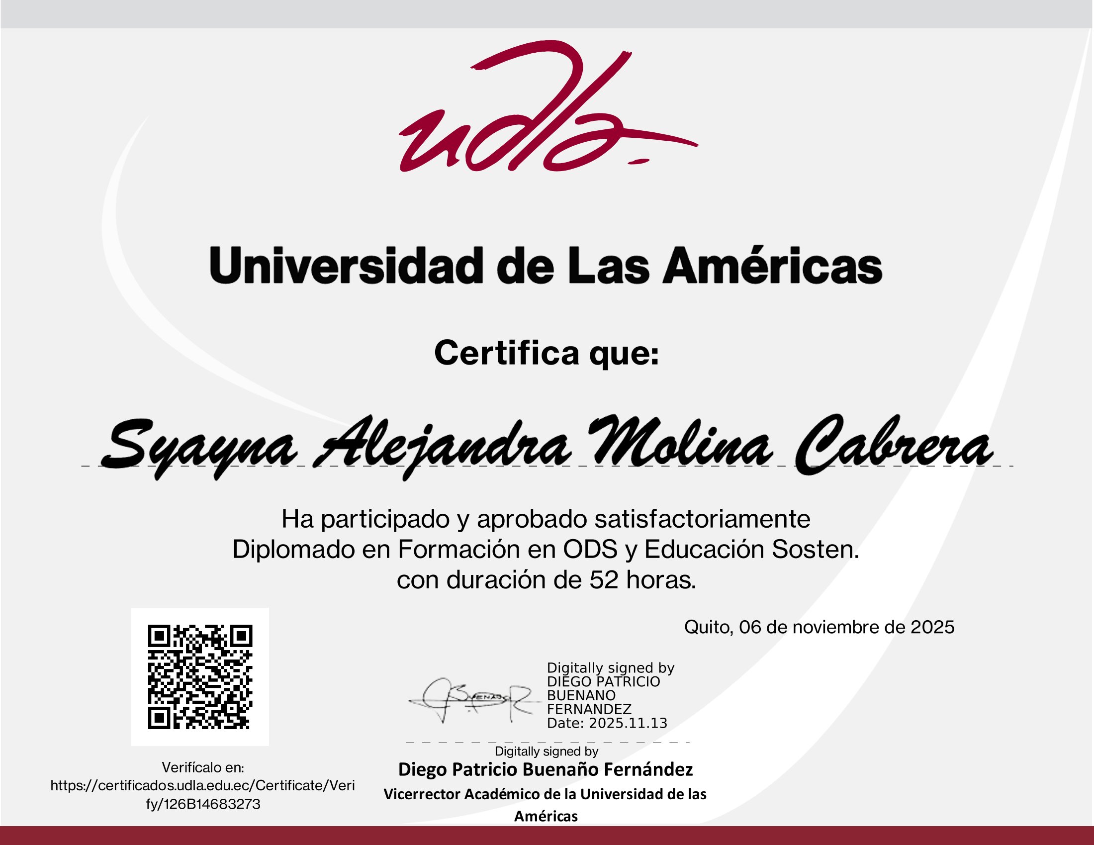 Certificado