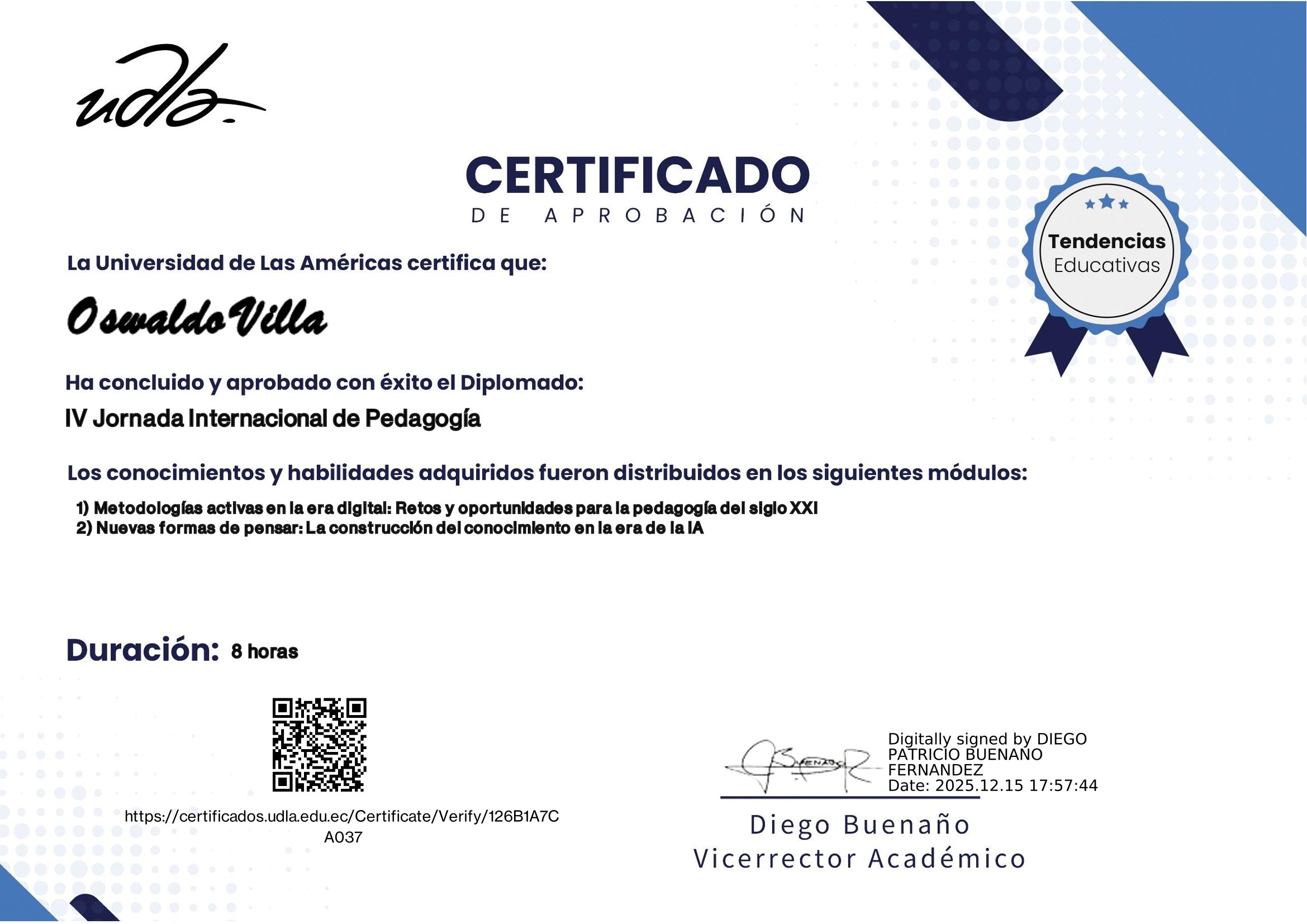 Certificado