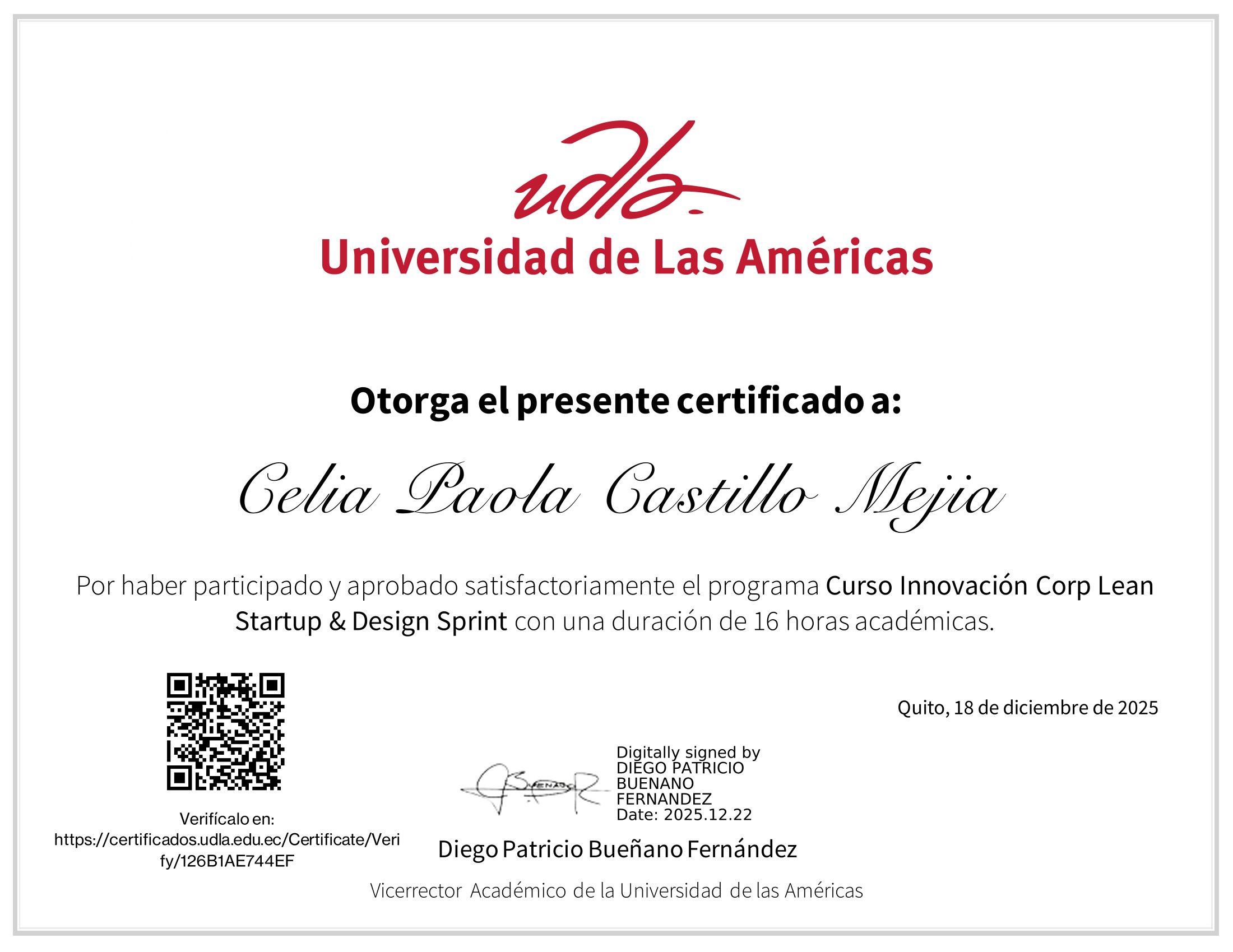Certificado