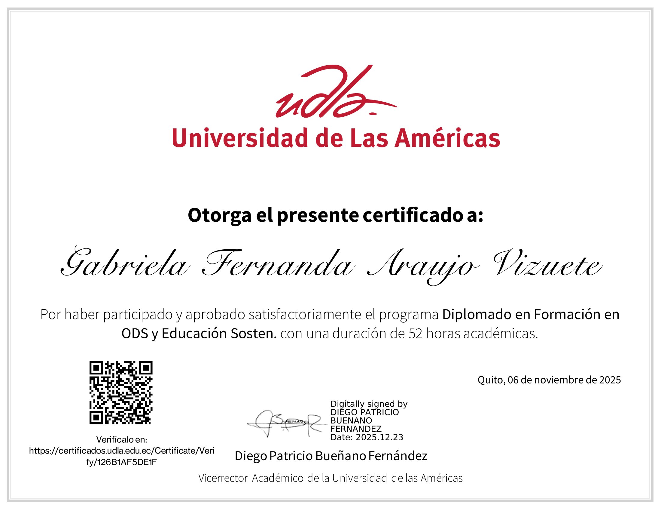 Certificado