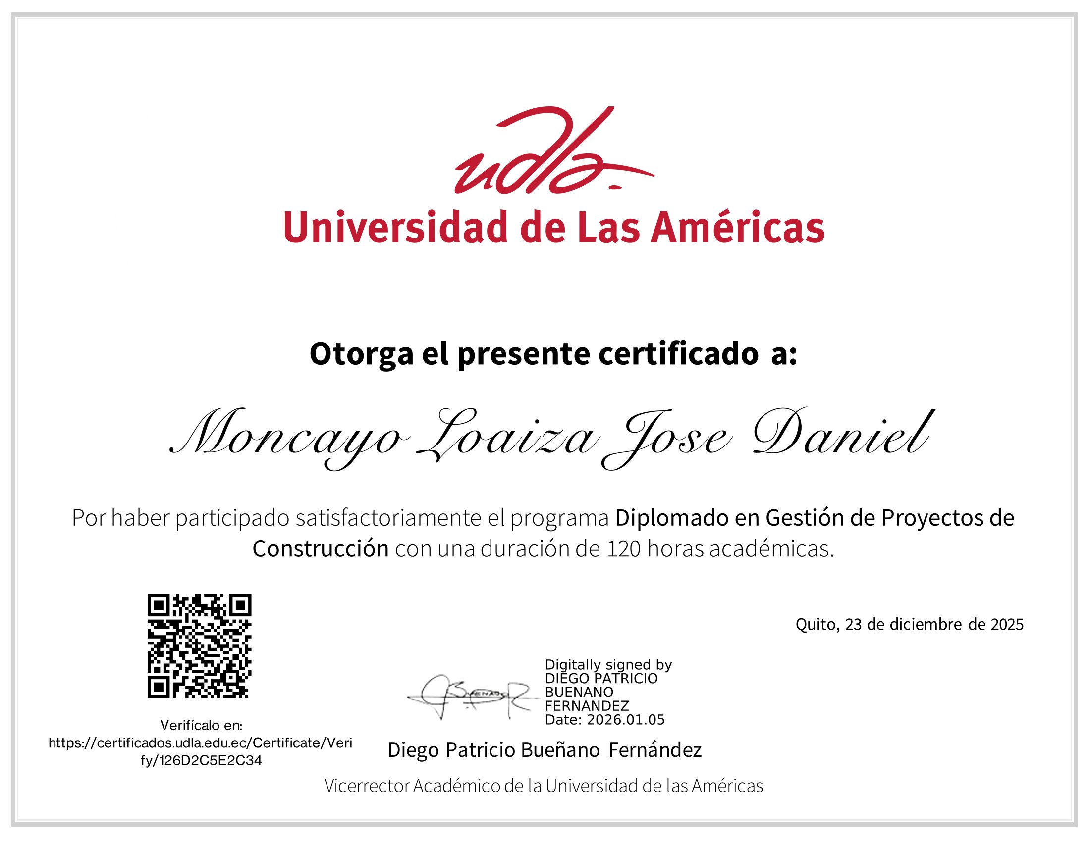 Certificado