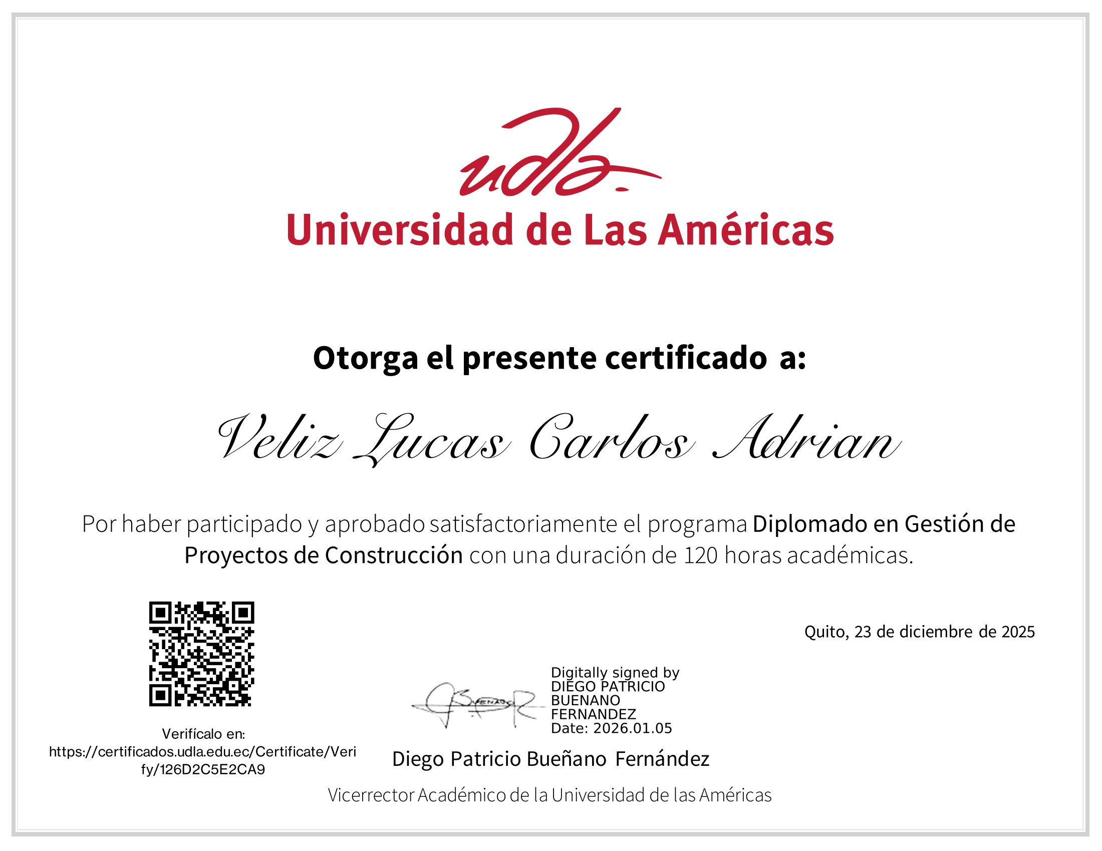 Certificado