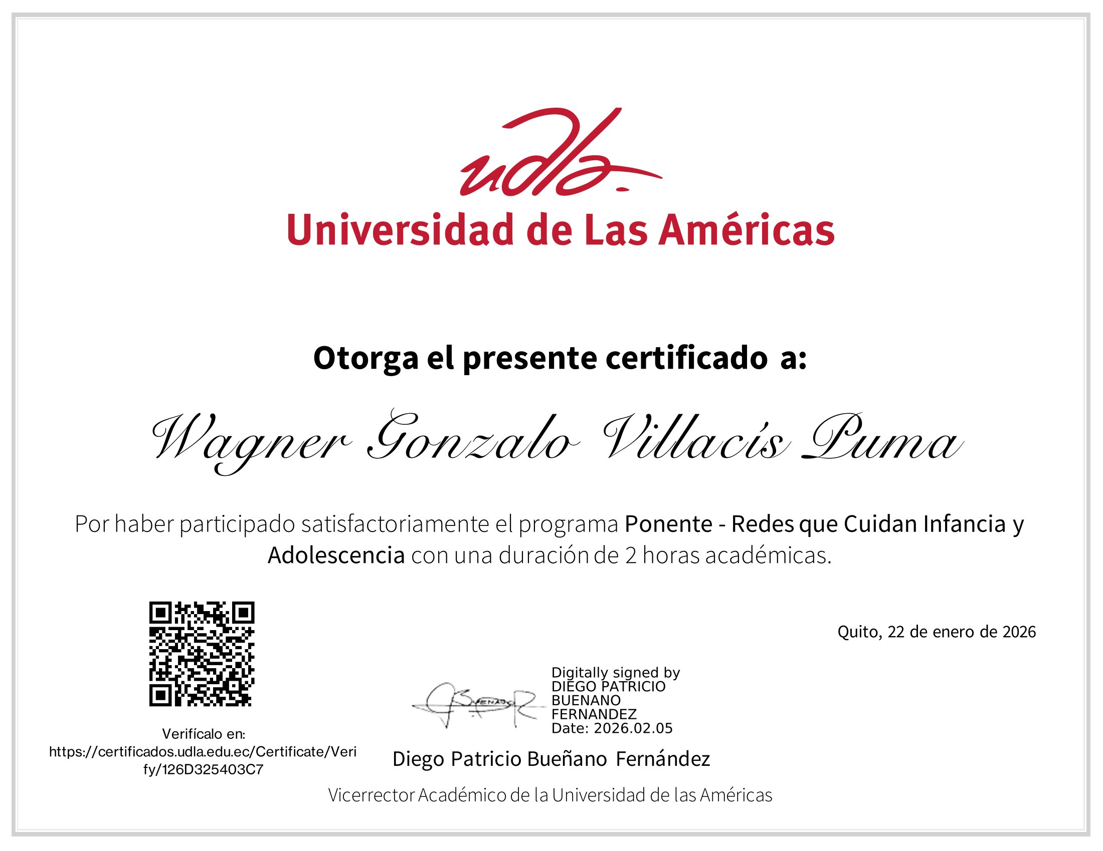 Certificado