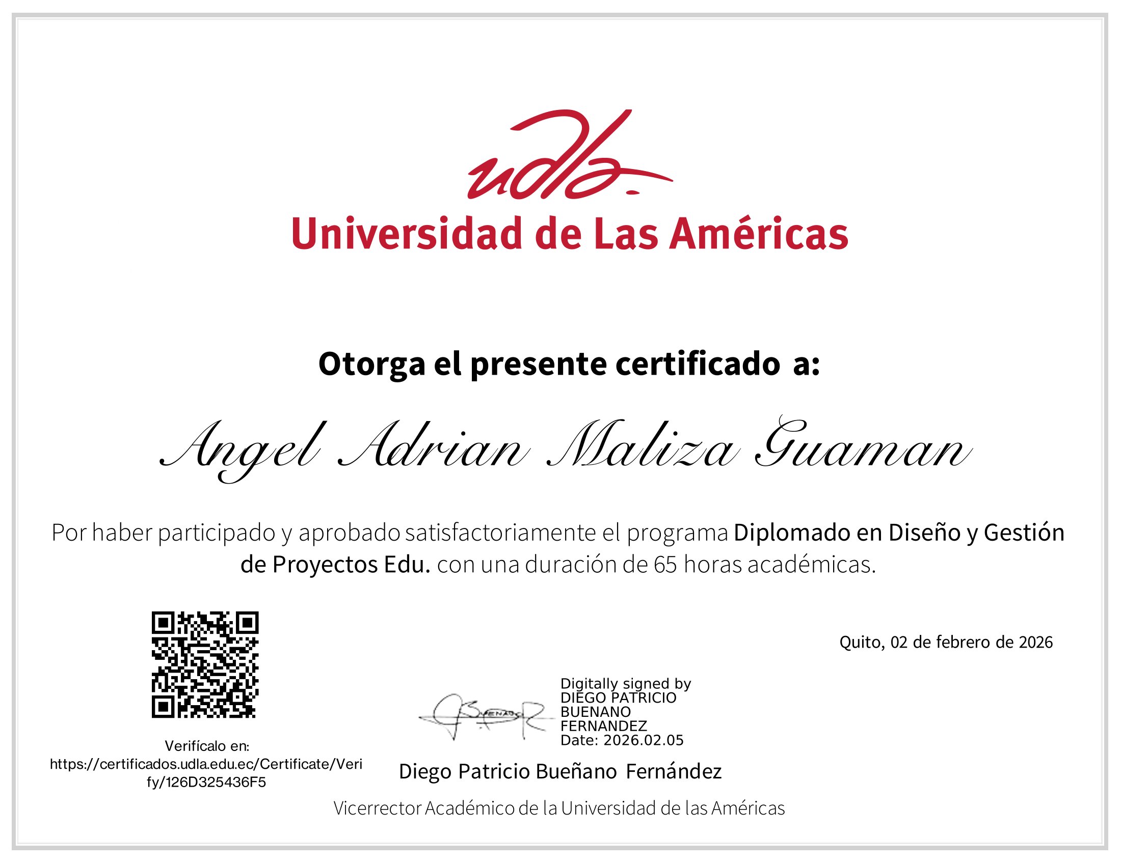 Certificado