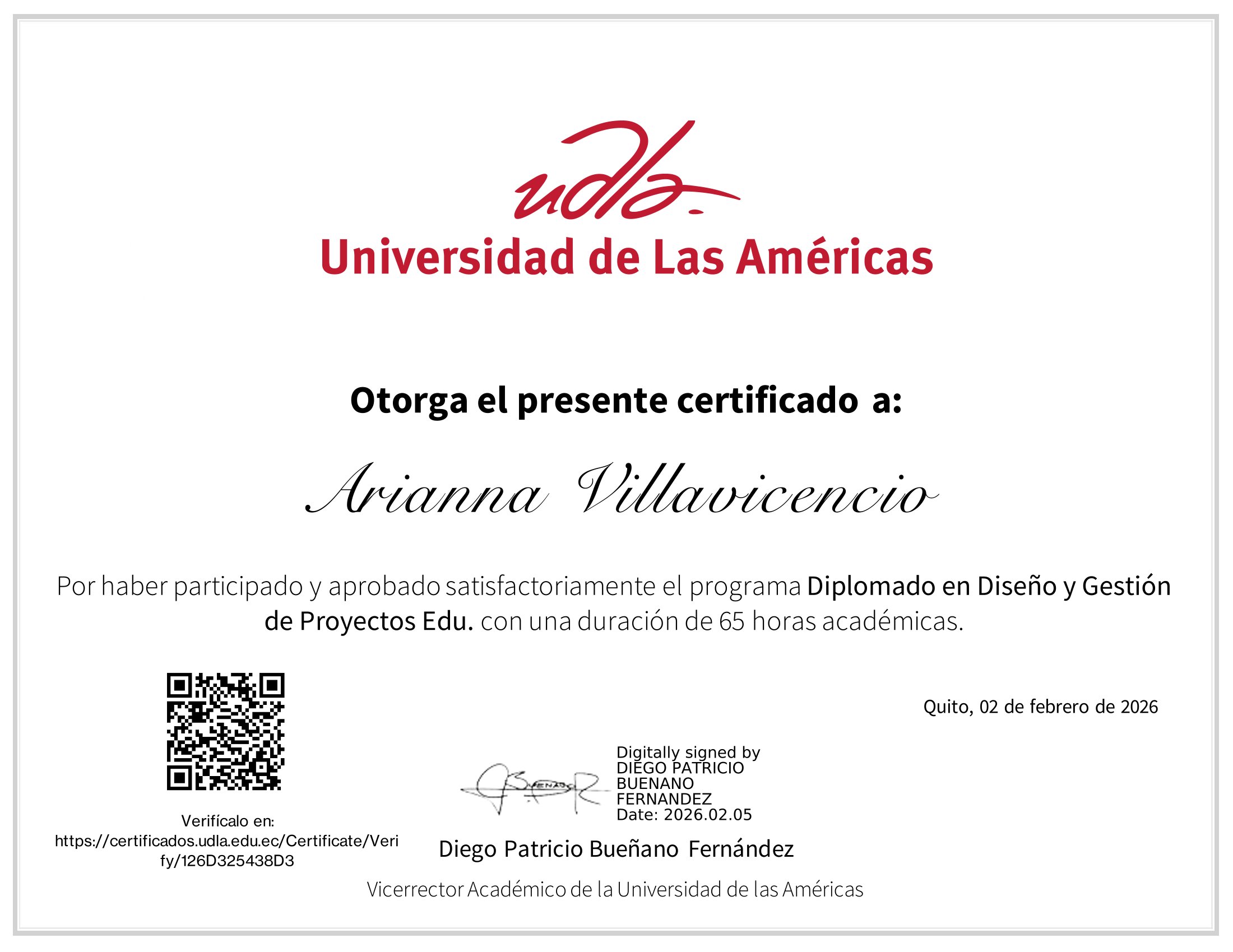 Certificado