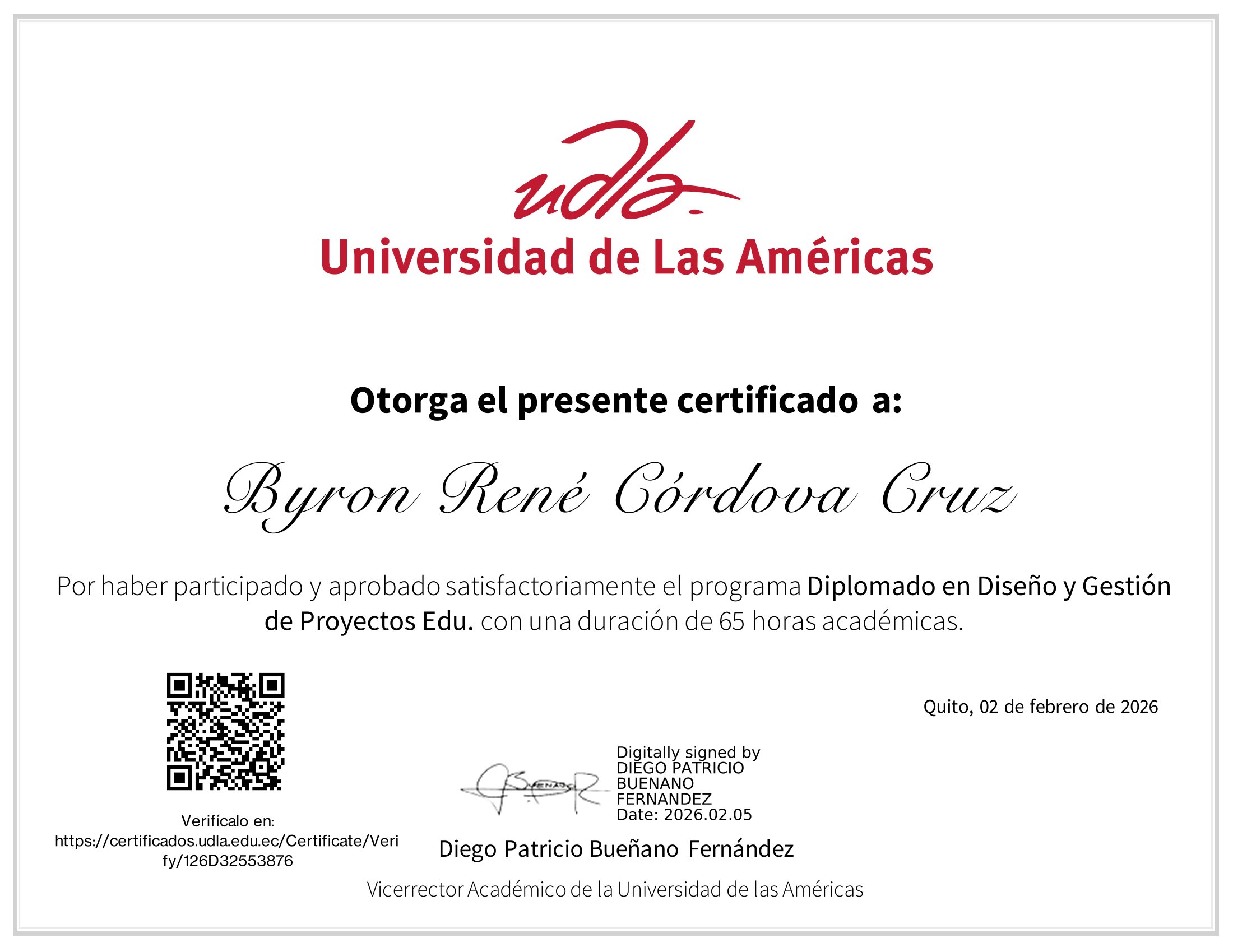 Certificado