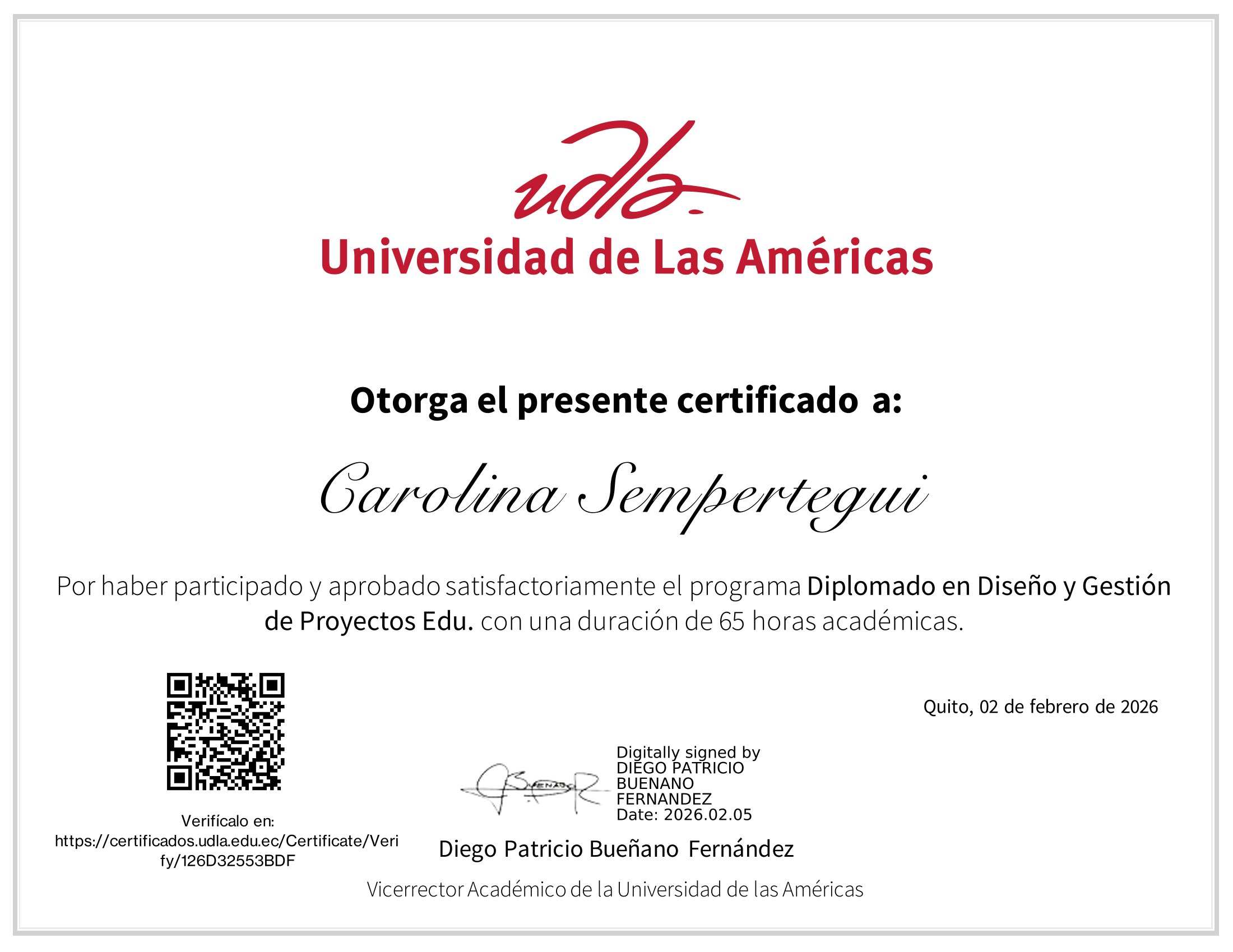 Certificado