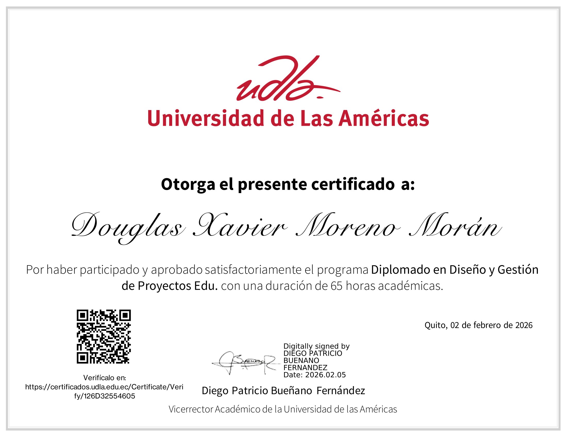 Certificado