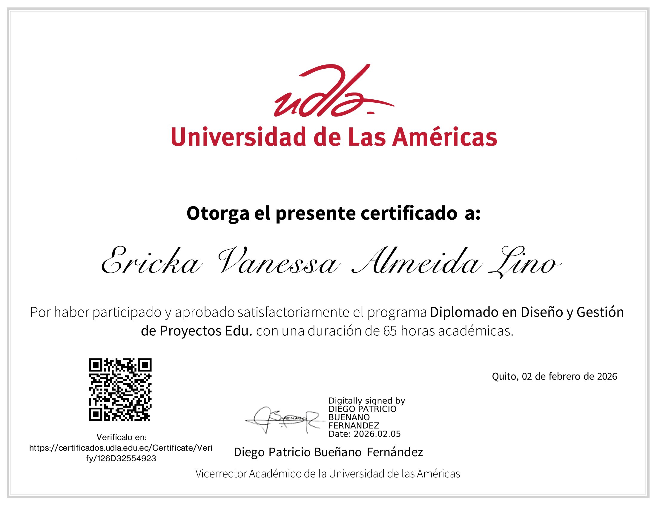 Certificado