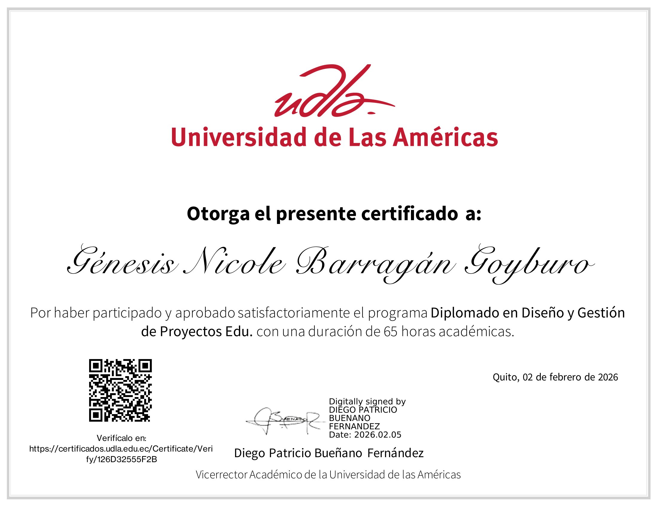 Certificado