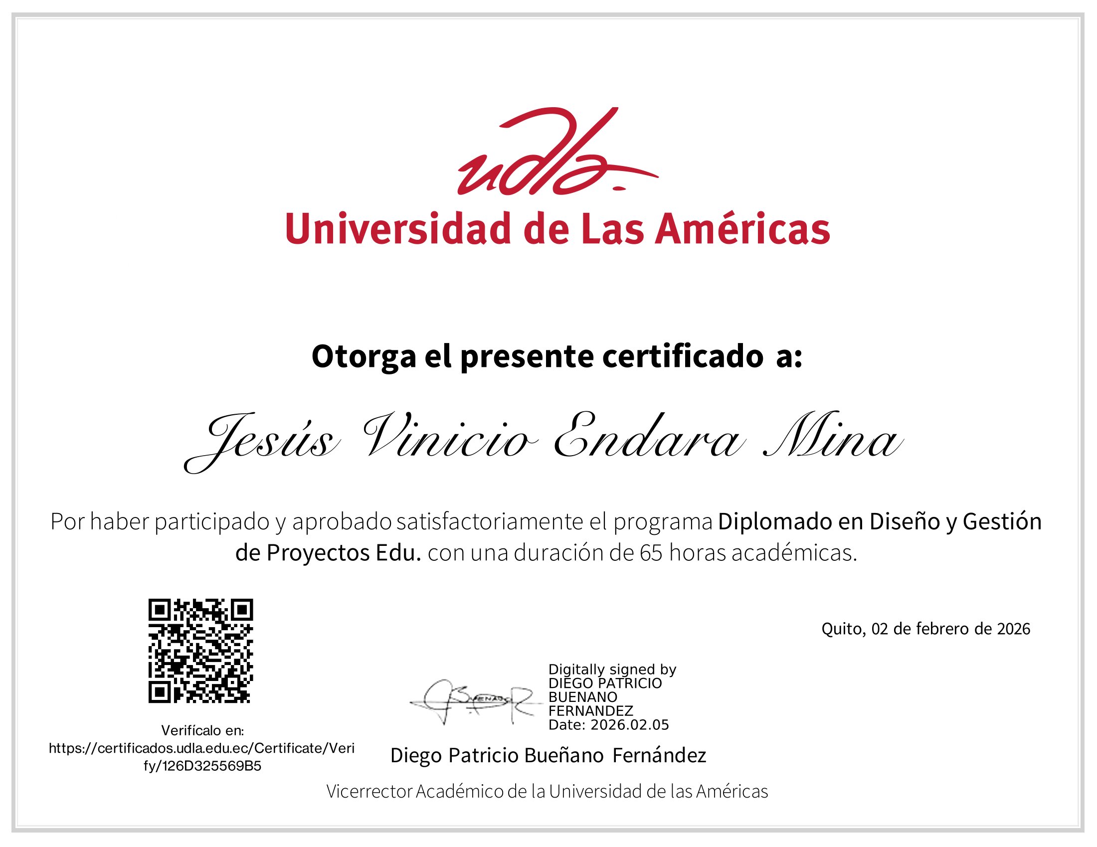 Certificado