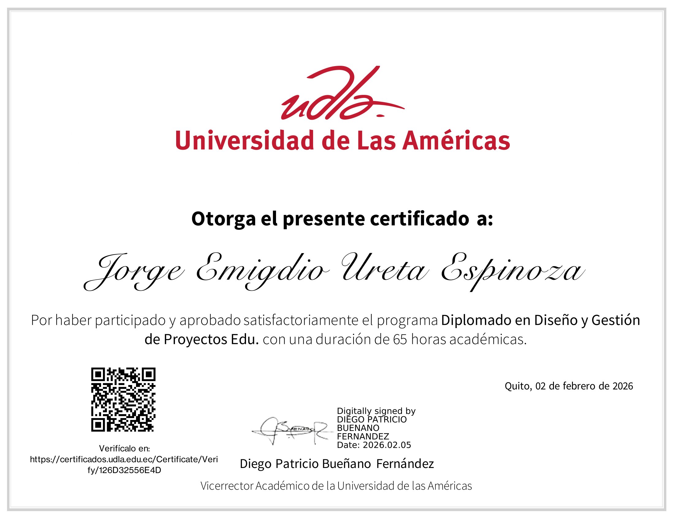 Certificado