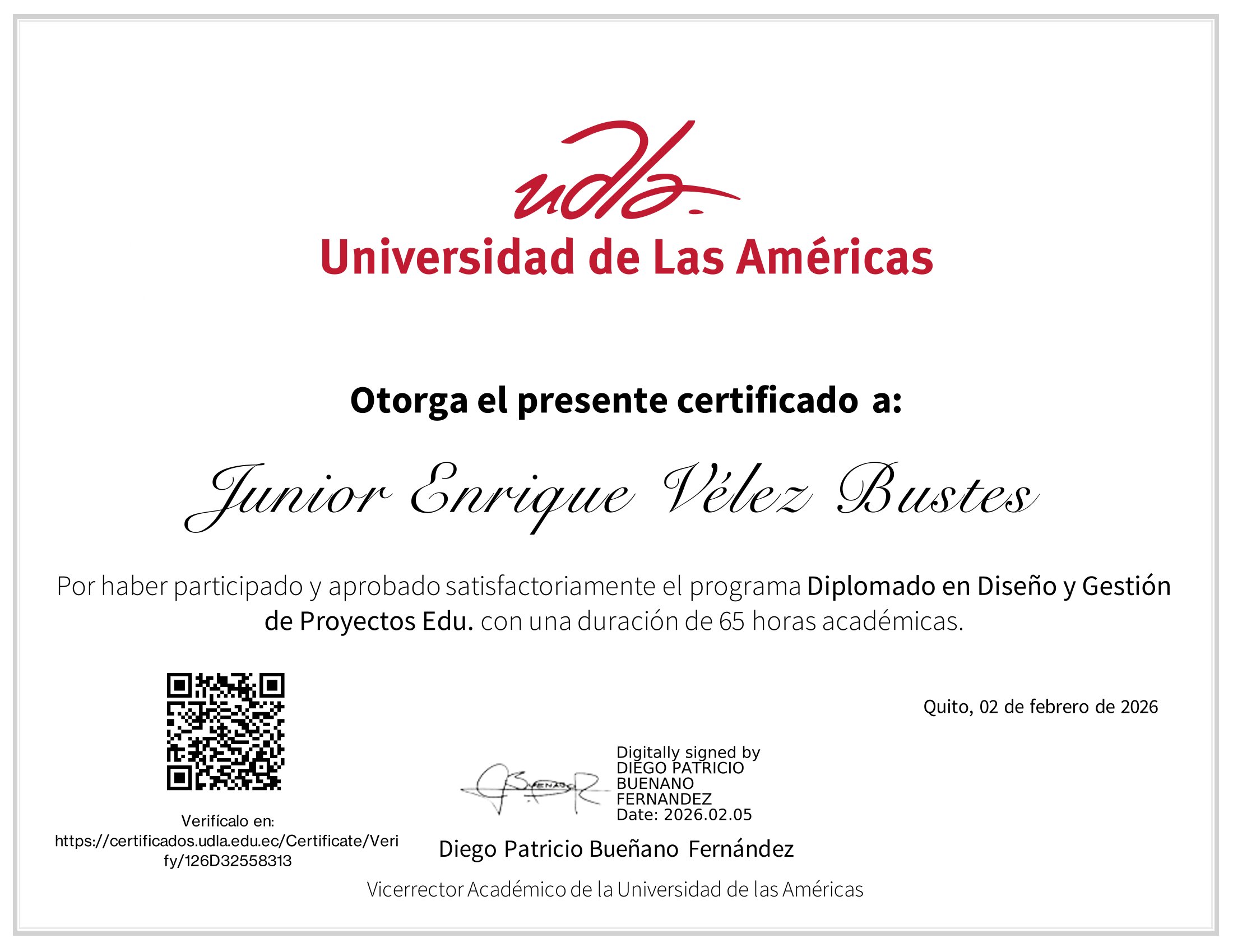 Certificado