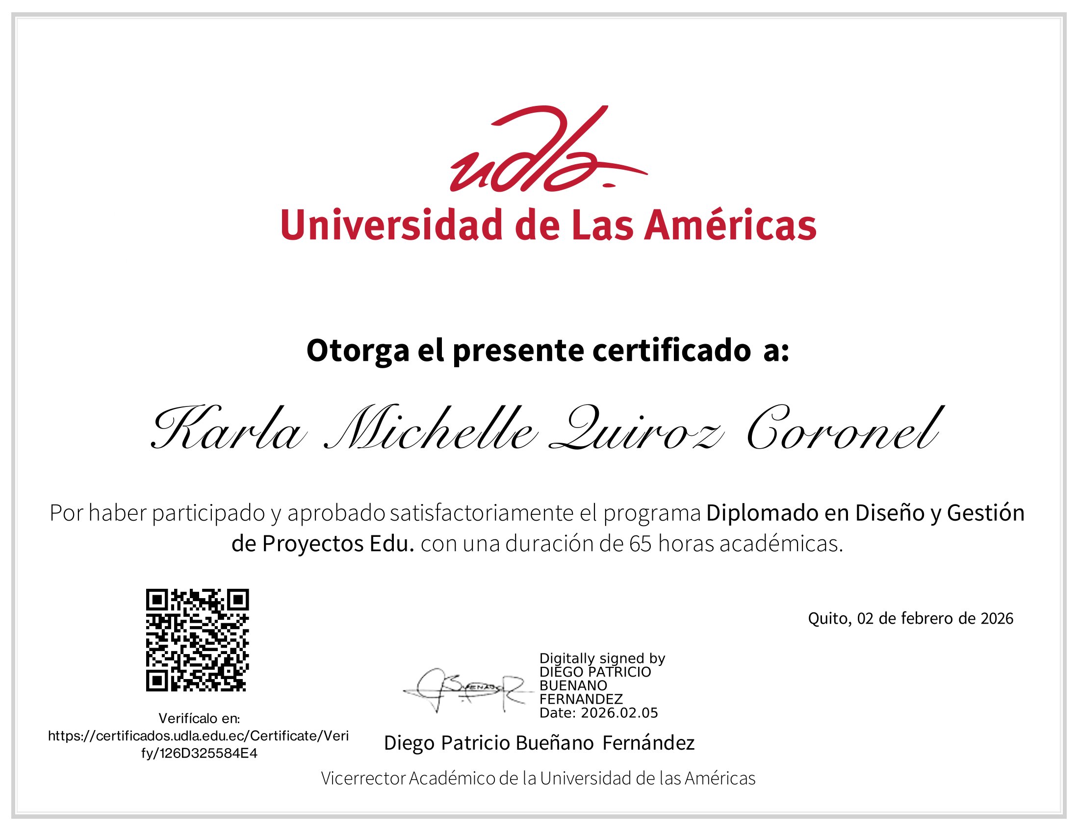 Certificado