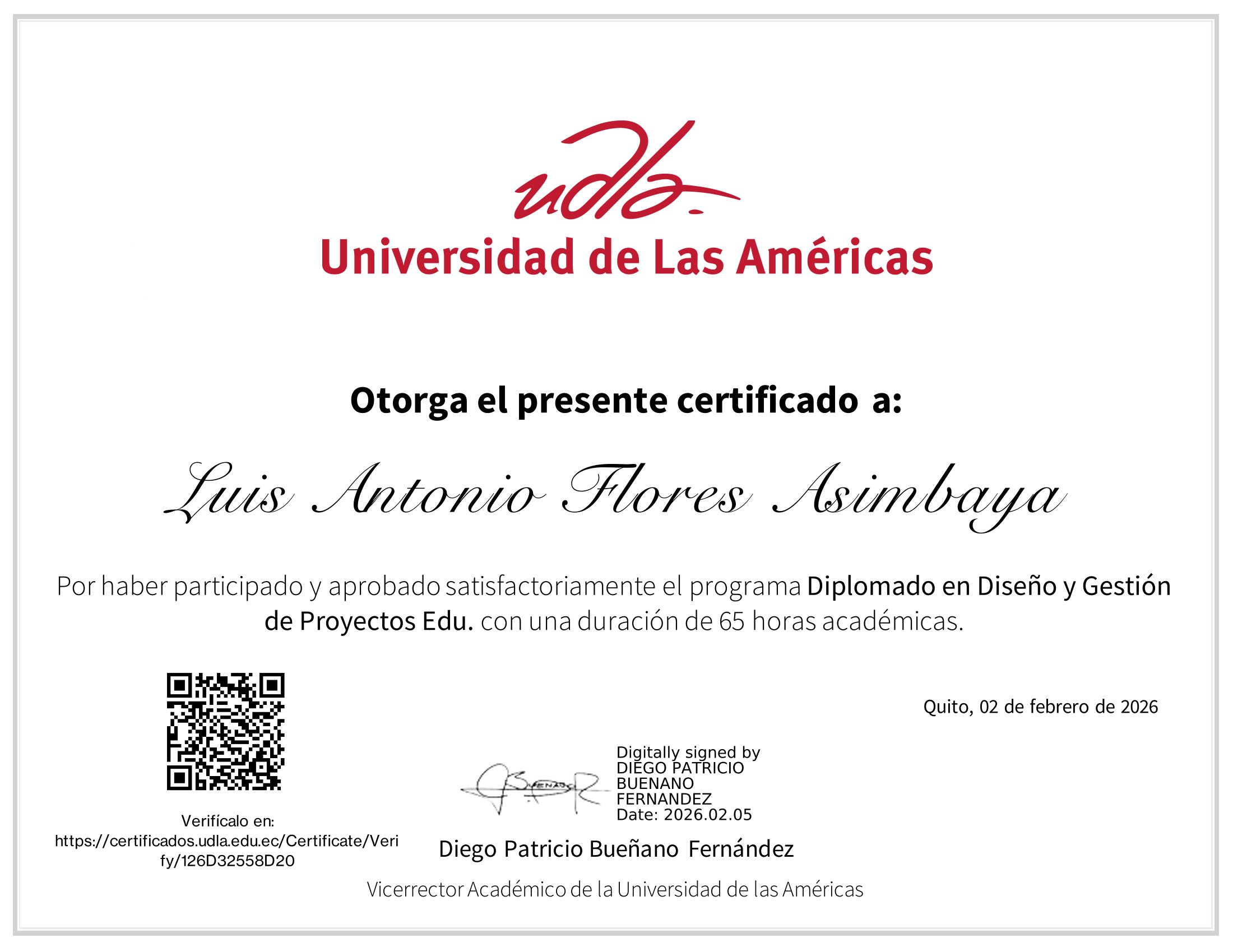 Certificado